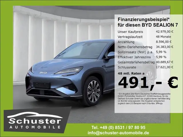 BYD Sealion 7 Comfort*Panodach 360°Ka Sitzbelüft ACC