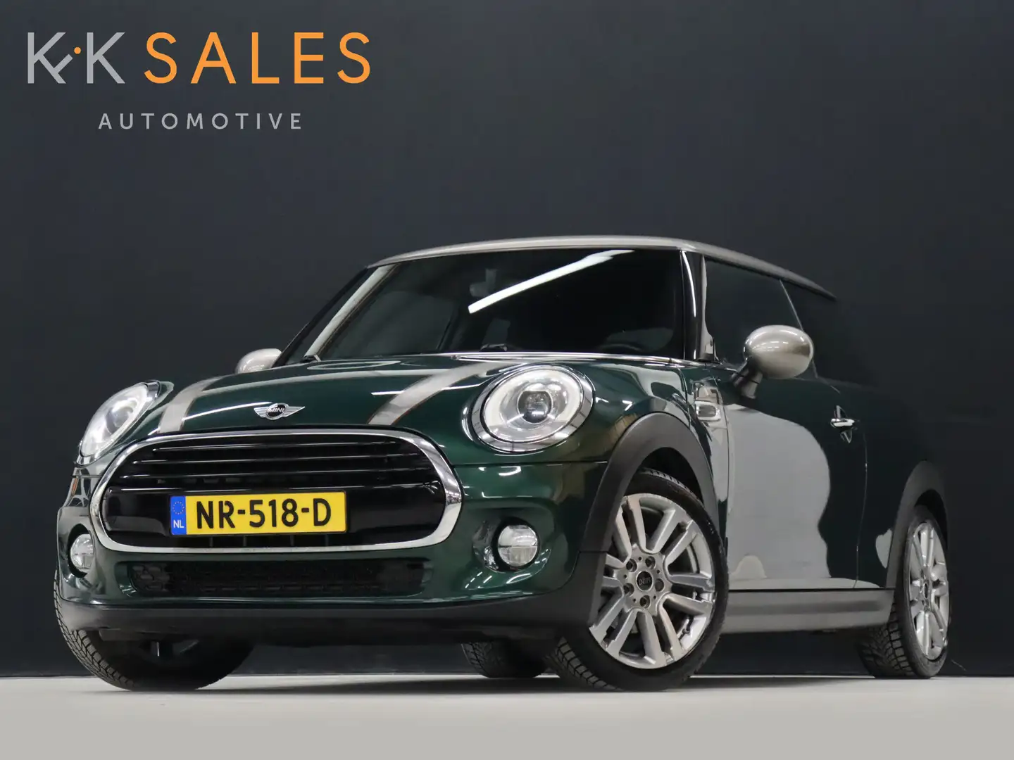 MINI Cooper Mini 1.5 Business Seven [NAVIGATIE, VOL LEDER, SPO Groen - 1