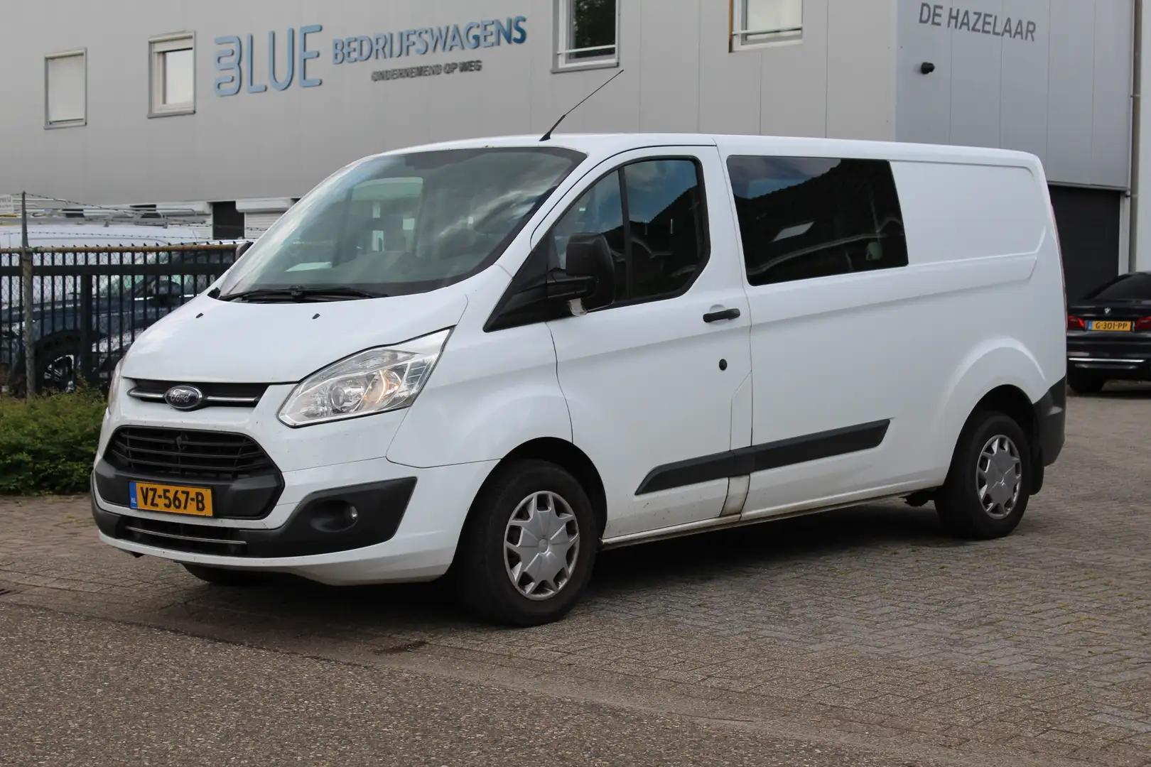 Ford Transit Custom 290 2.0 TDCI 130PK Euro6 L2H1 Trend DC ✓ dubbele c Fehér - 1