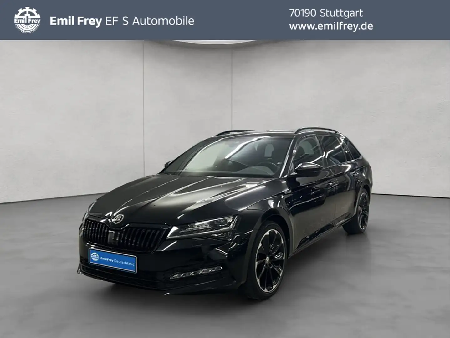 Skoda Superb Combi 2.0 TDI DSG Sportline Noir - 1