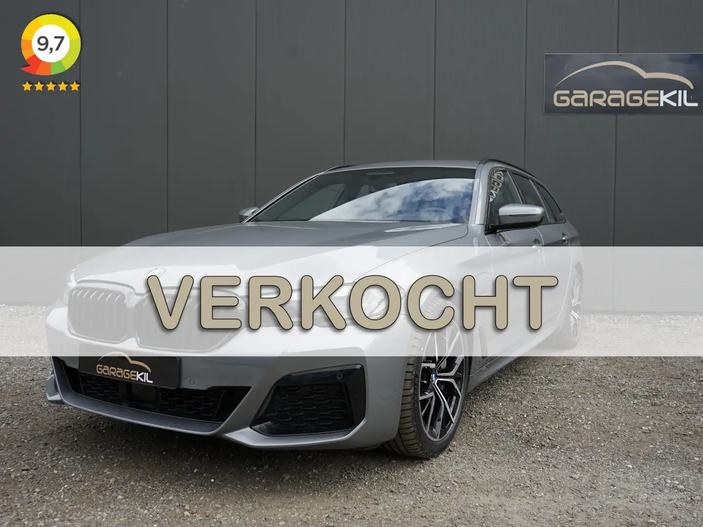 BMW 530 5-serie Touring 530e M-Sport 1e eig. / Dealeronder Gris - 1