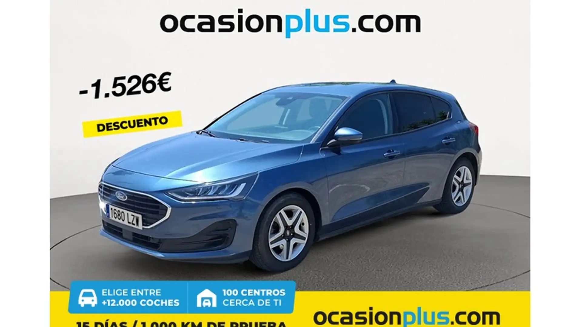 Ford Focus 1.5 Ecoblue Trend+ 120 Aut. Blu/Azzurro - 1