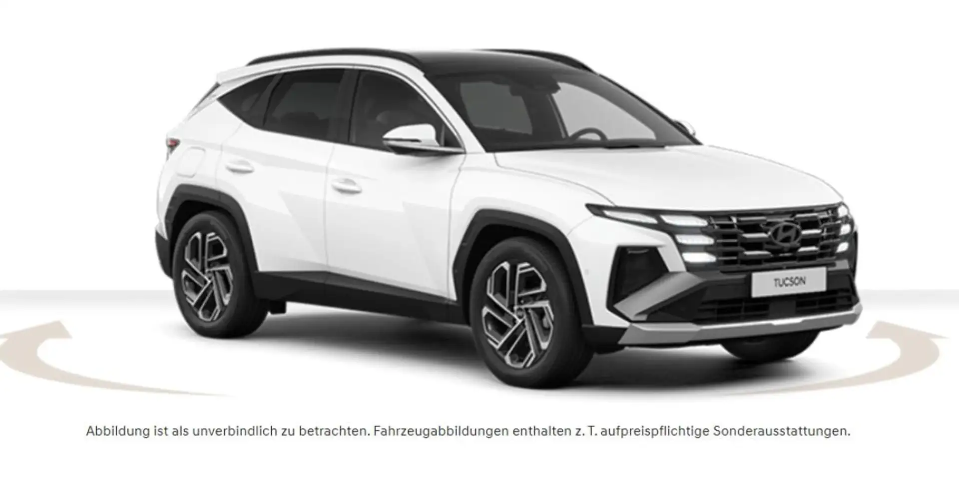 Hyundai TUCSON Trend Mild-Hybrid MY25 4WD 1.6 T-GDI⚡ SOFORT VERFÜ Weiß - 2