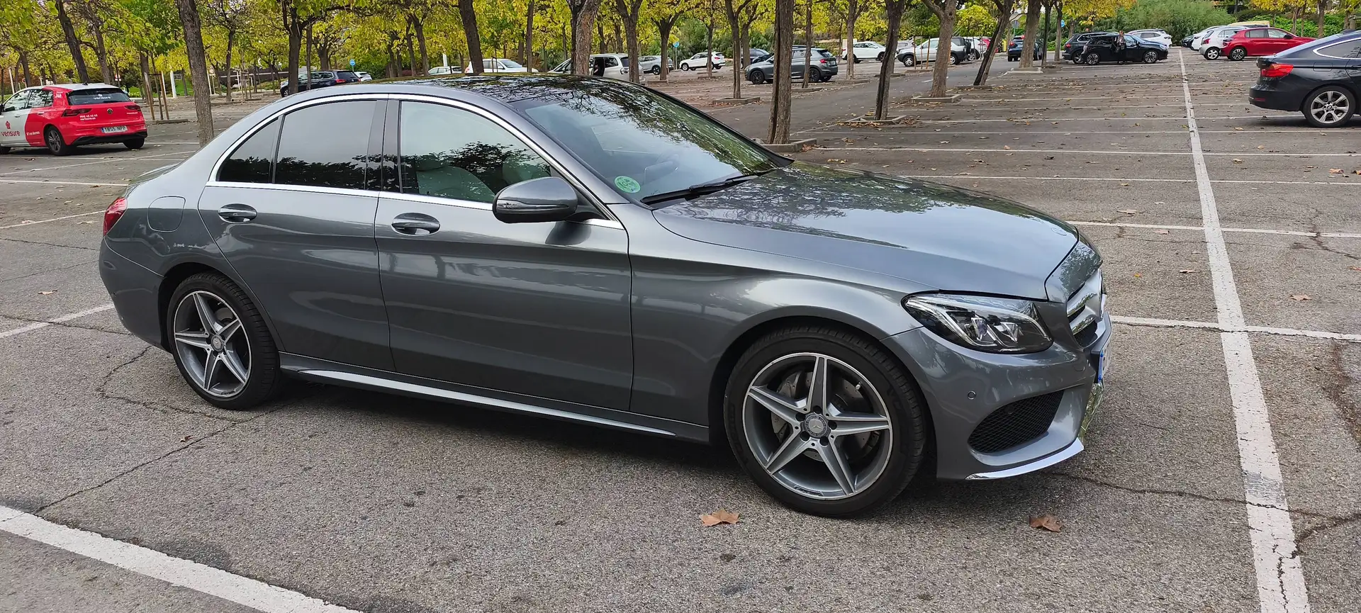 Mercedes-Benz C 220 C 220d 9G-Tronic Gris - 1