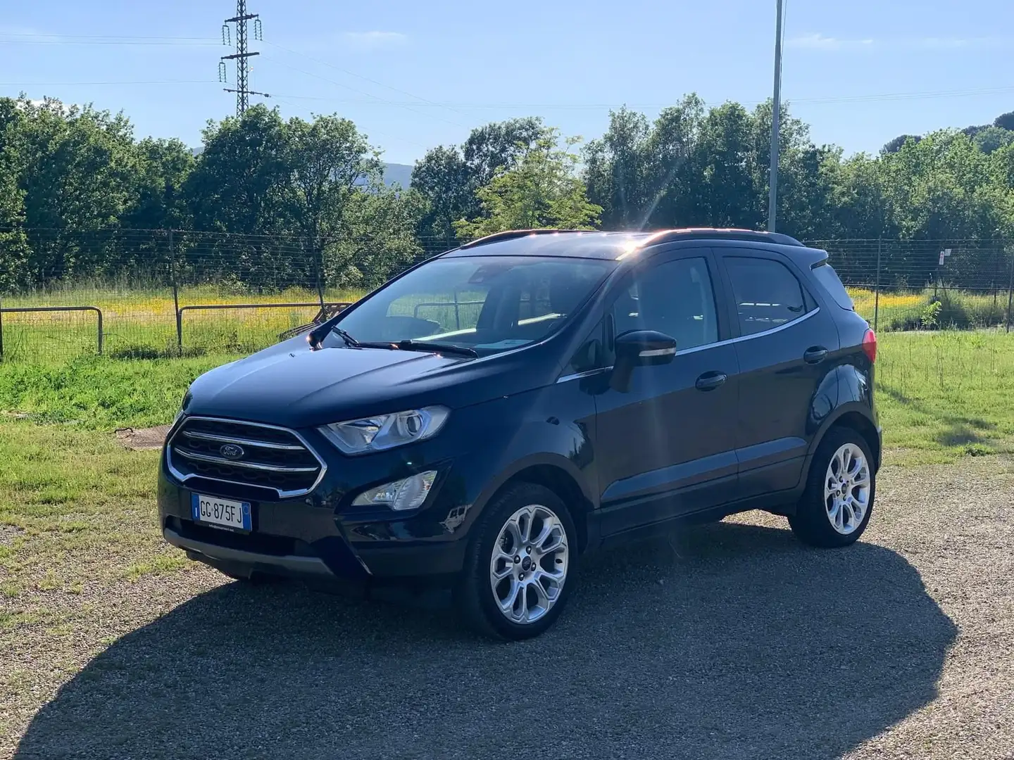 Ford EcoSport 1.0 EcoBoost 125 CV Start&Stop Titanium Bleu - 1