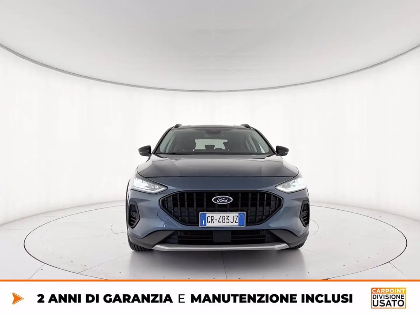 Ford Focus active 1.0 ecoboost h x 125cv powershift Bleu - 2