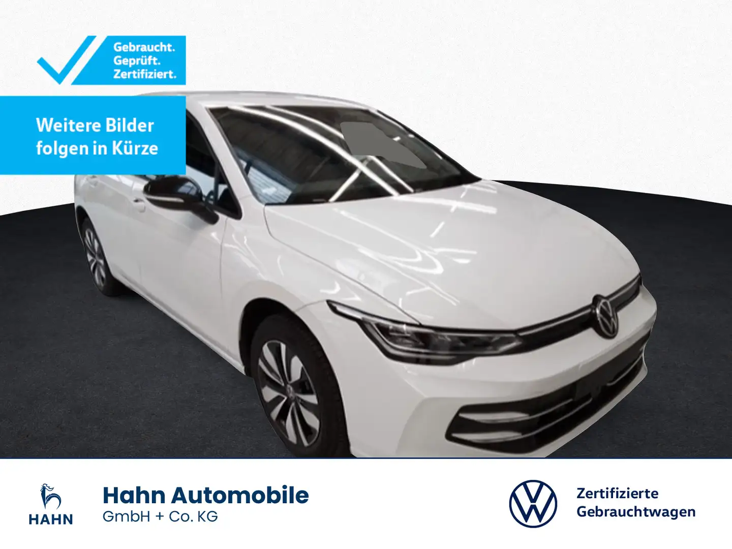 Volkswagen Golf VIII 1.5eTSI DSG Goal ACC App-Conn. LED PDC Weiß - 1