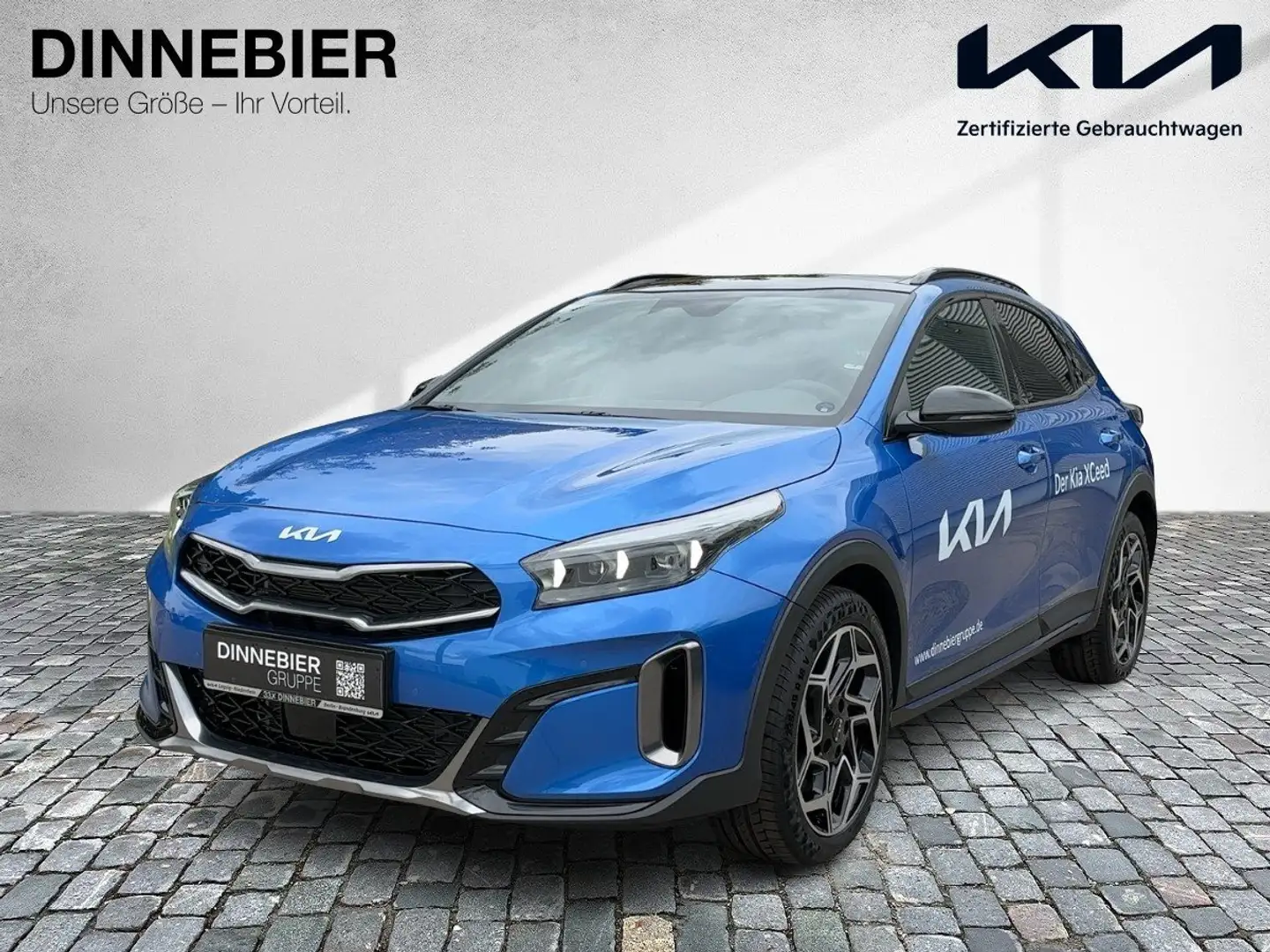 Kia XCeed 1.6T 180 DCT GTL LEDER GLAS ACC CAM LED SD Bleu - 2