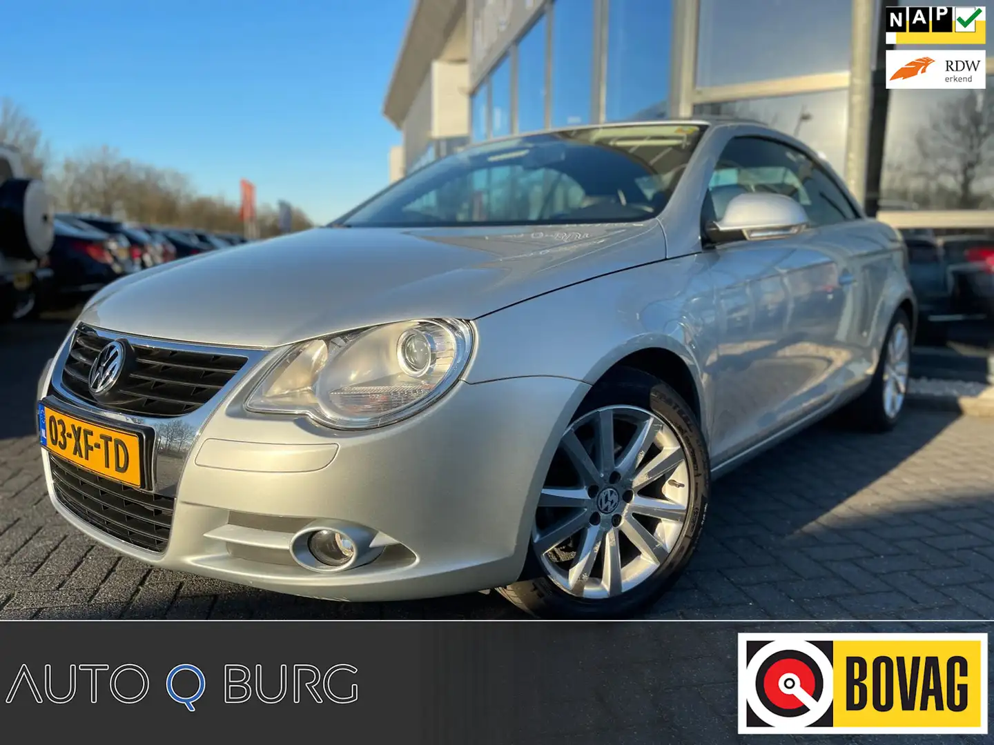 Volkswagen Eos 2.0-16v FSI | Airco | LMV | Cruise | PDC | Gris - 1