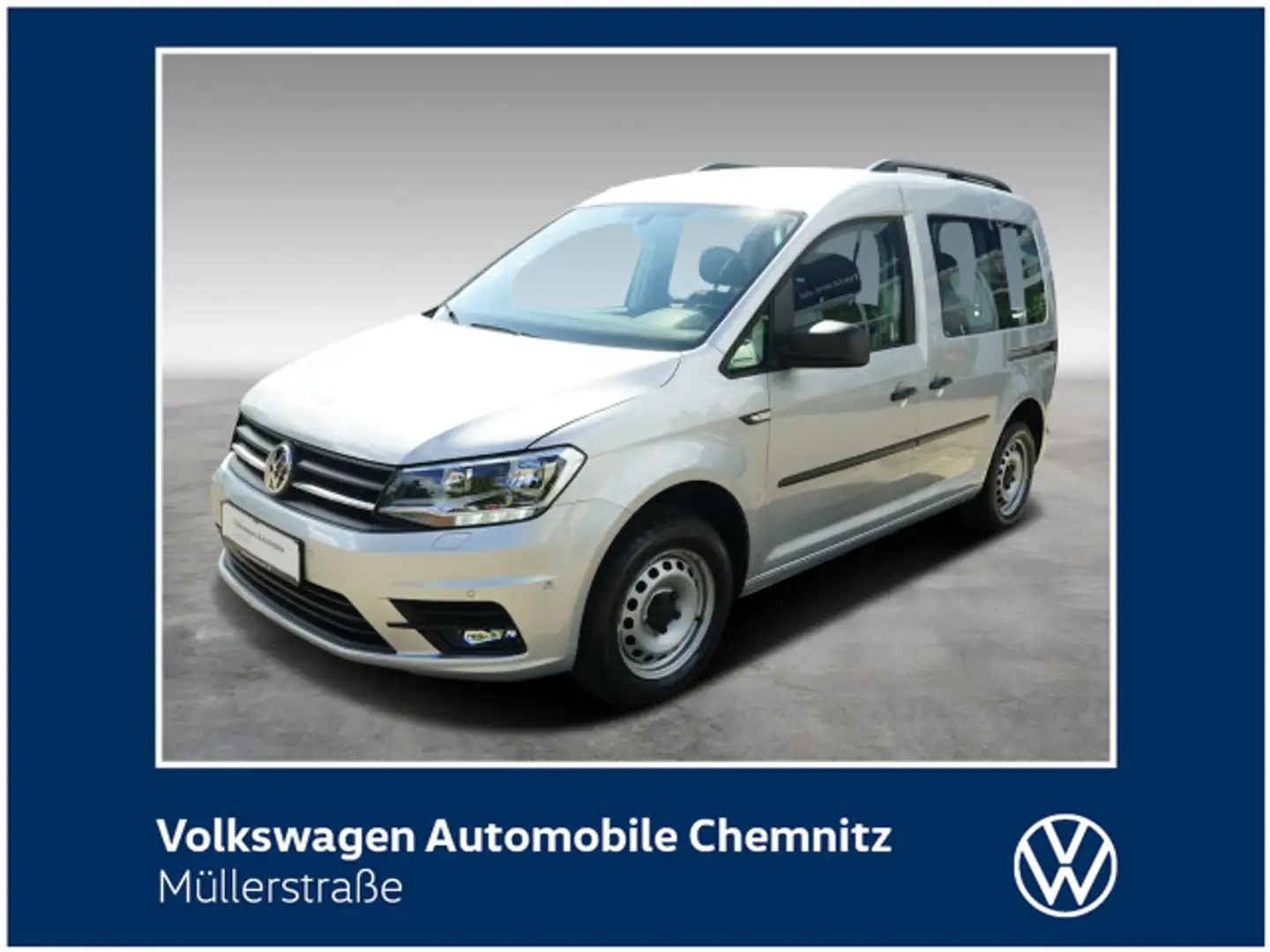 Volkswagen Caddy 2.0 TDI Kombi ParkPilot LED Navi Bluetooth Argent - 1