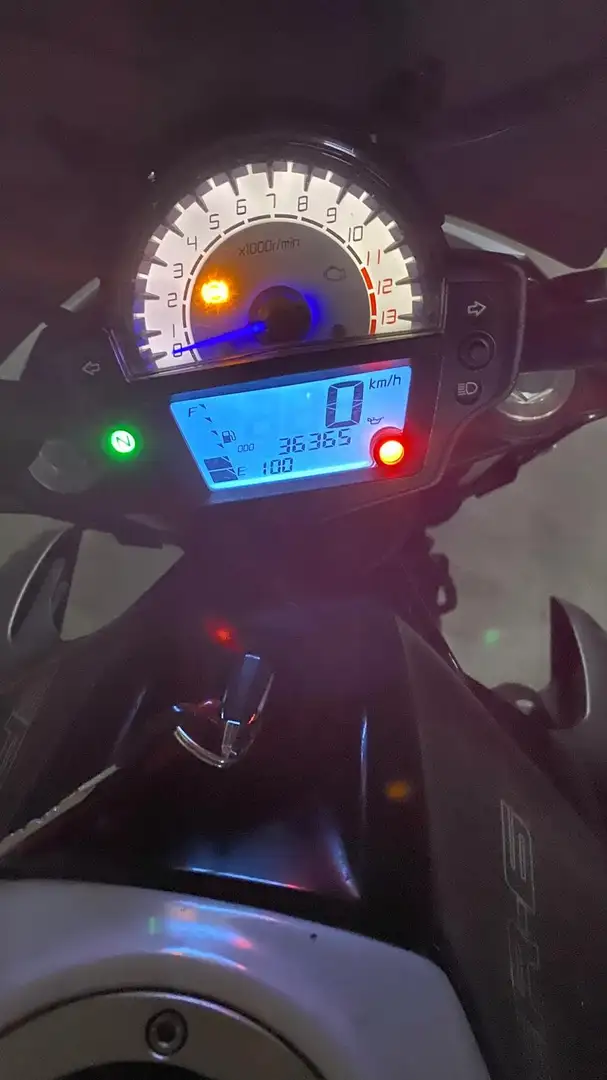 Kawasaki ER - 6 N Blanco - 2