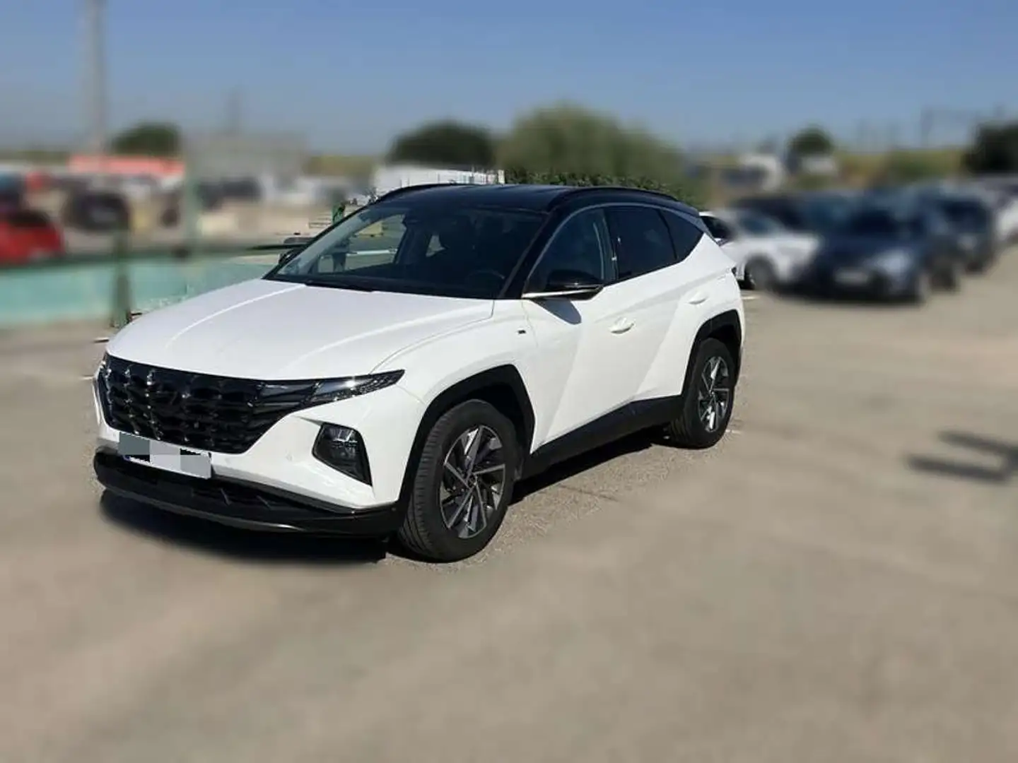 Hyundai TUCSON 1.6 TGDI 48V Tecno Sky Blanco - 2
