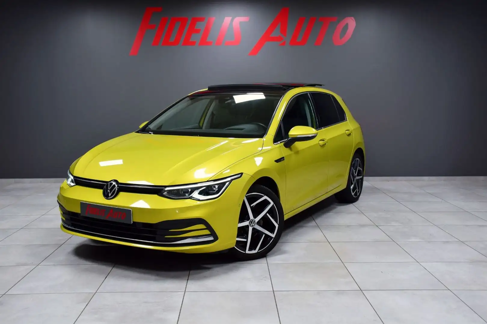Volkswagen Golf 1.5 TSI 150CV STYLE TOIT PANO/KEYLESS/AFF. TETE-HA Giallo - 1