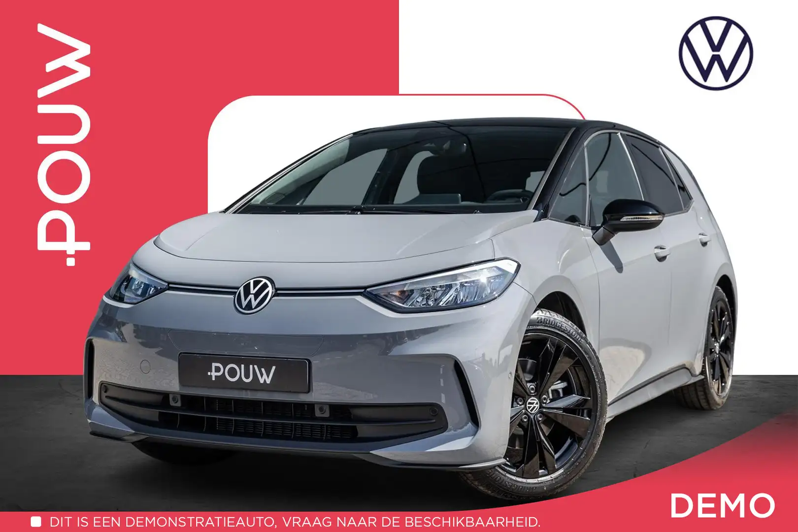 Volkswagen ID.3 170pk Black Edition 52 kWh | Assistentie Pakket | Grijs - 1