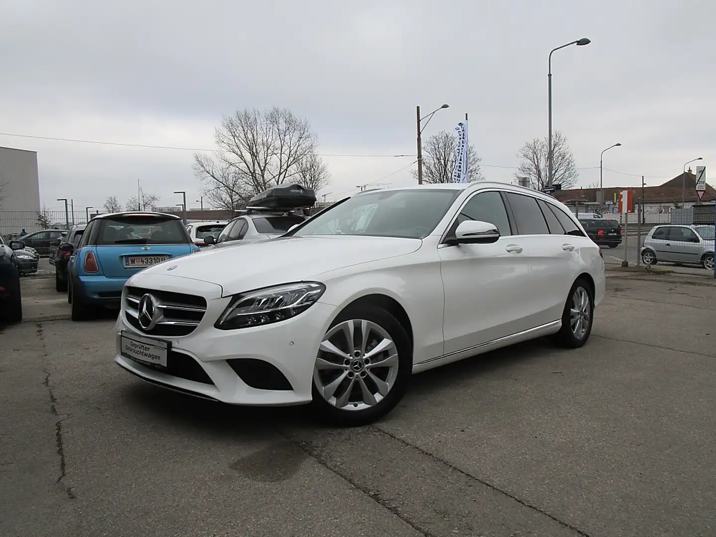 Mercedes-Benz C 200 d T Aut. Weiß - 2