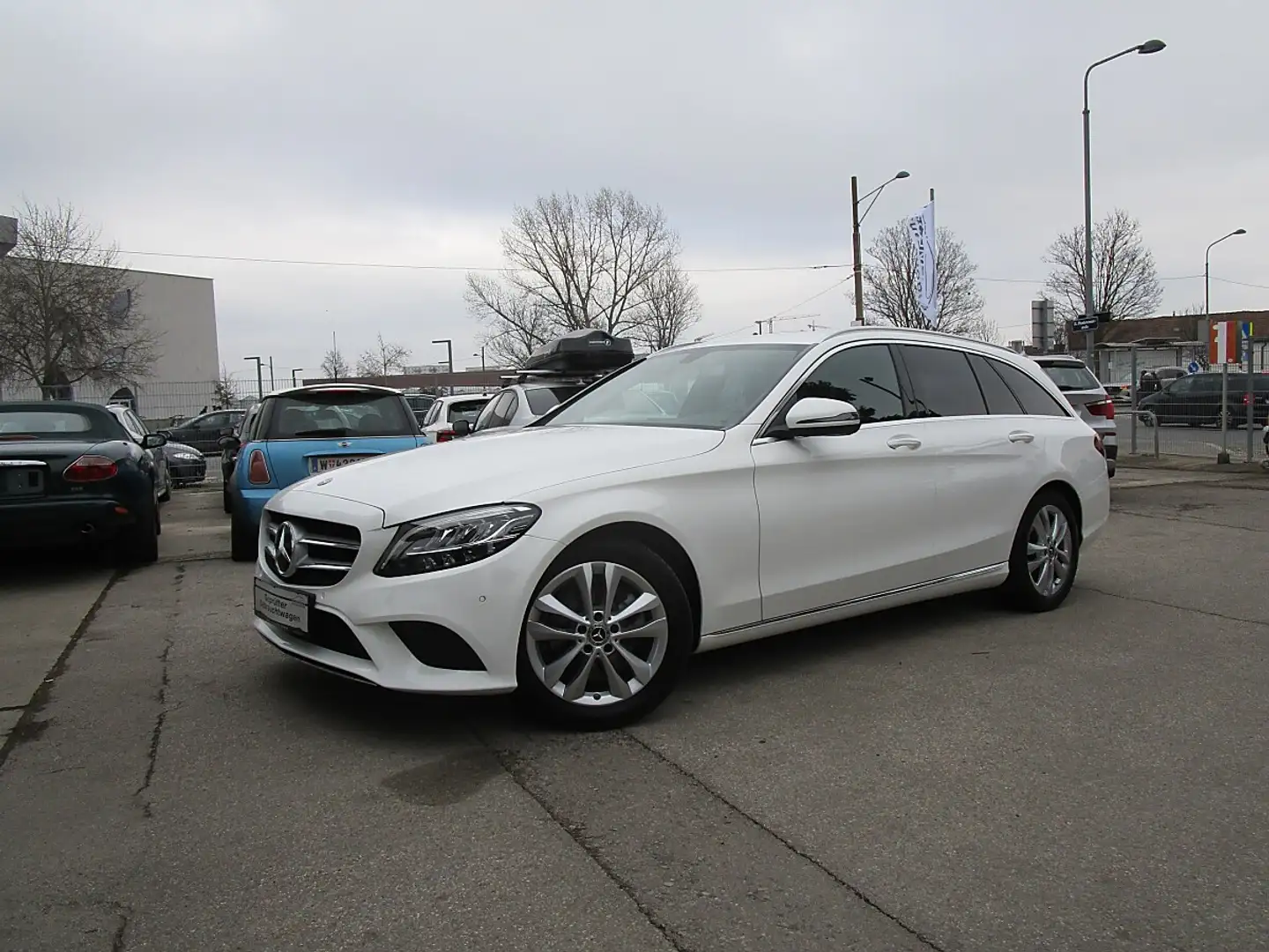 Mercedes-Benz C 200 d T Aut. Weiß - 1