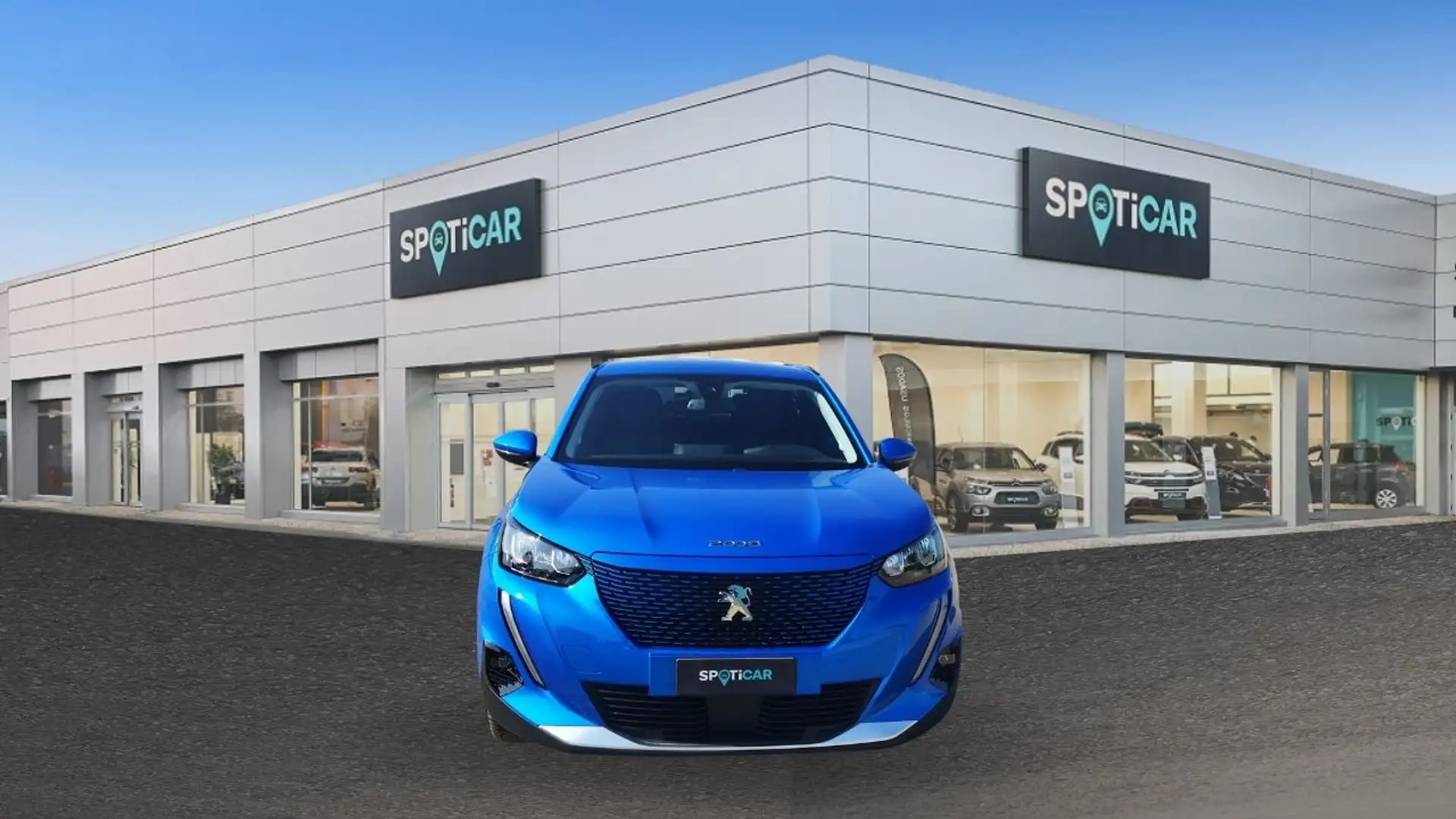 Peugeot 2008 motore elettrico 136 CV Allure Pack Blu/Azzurro - 2