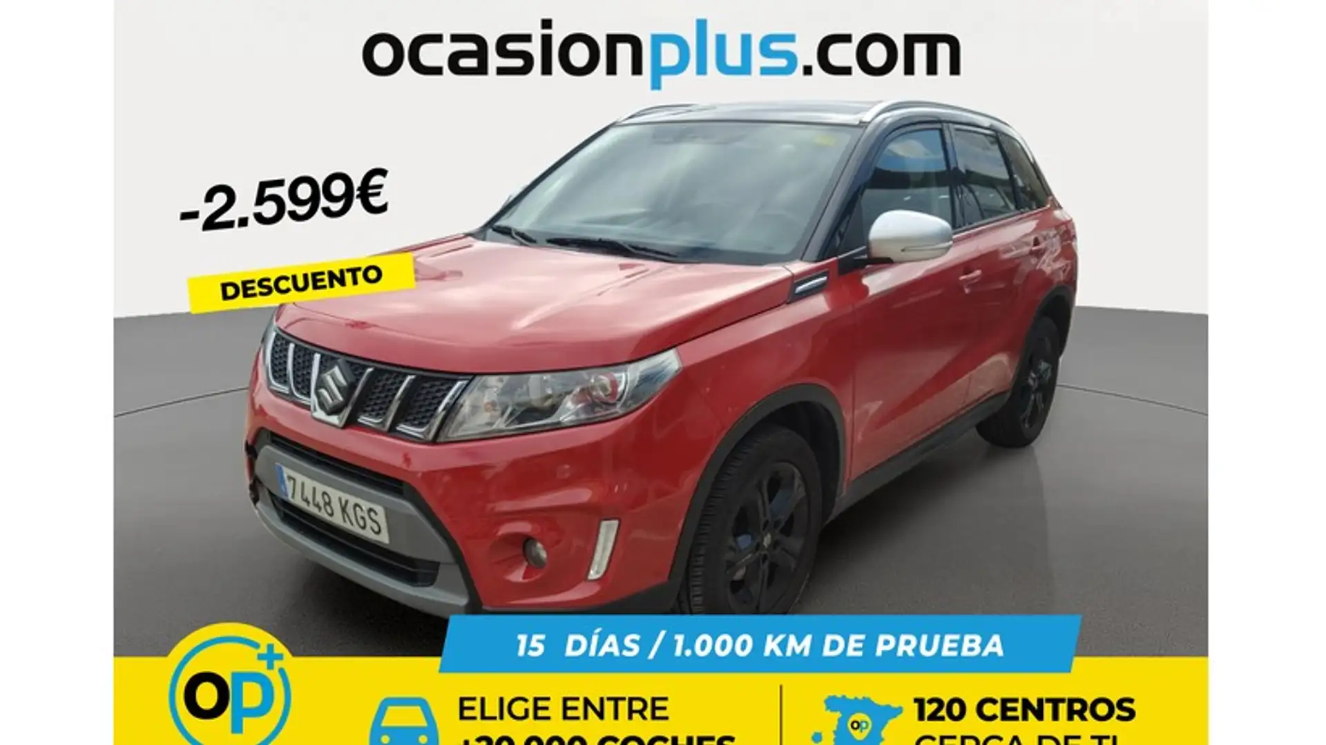 Suzuki Vitara 1.4 Turbo S 4WD Aut. Rojo - 1