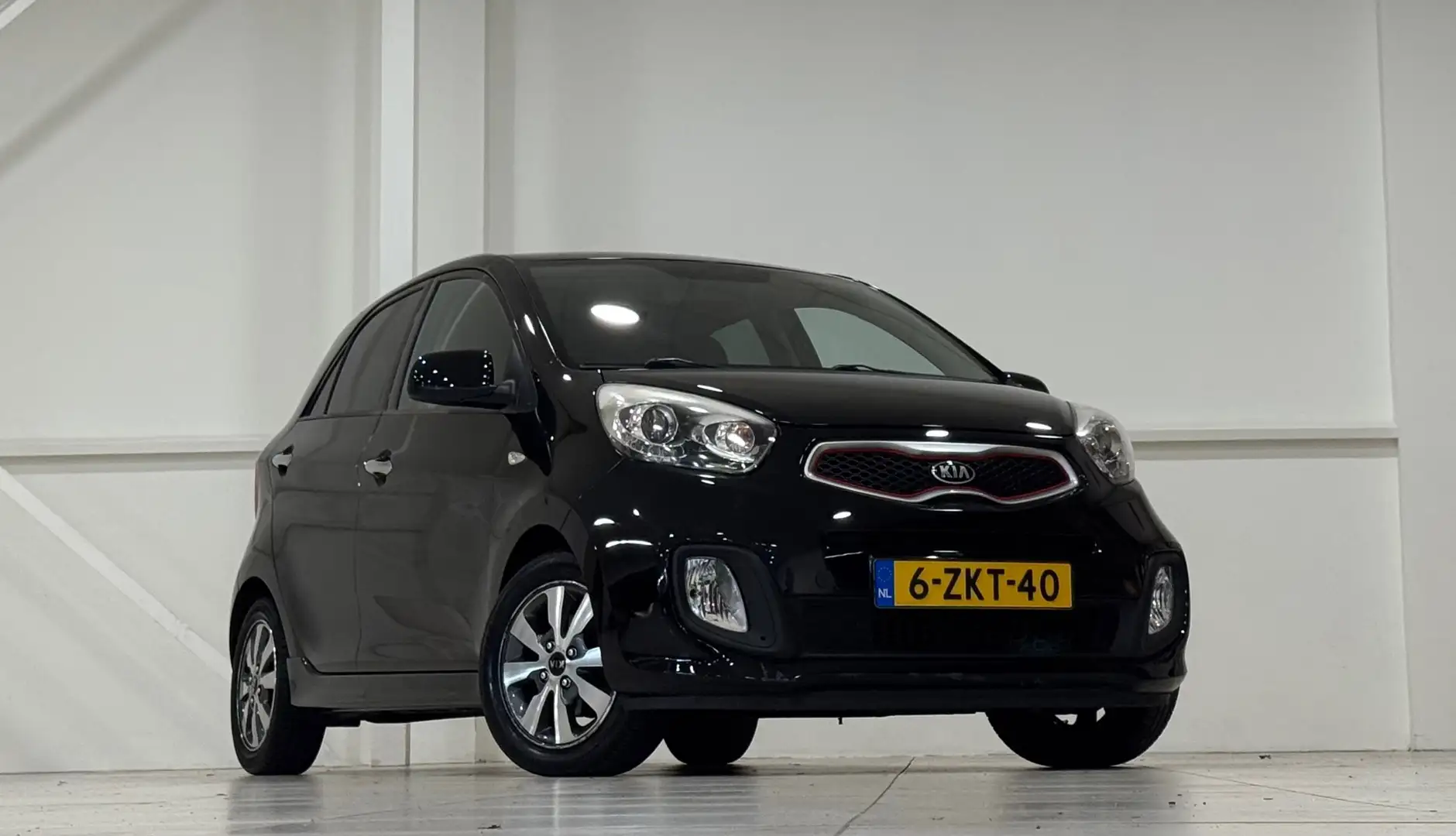Kia Picanto 1.0i CVVT X-treme 1e Eigenaar Lerenbekleding Lm ve Schwarz - 2
