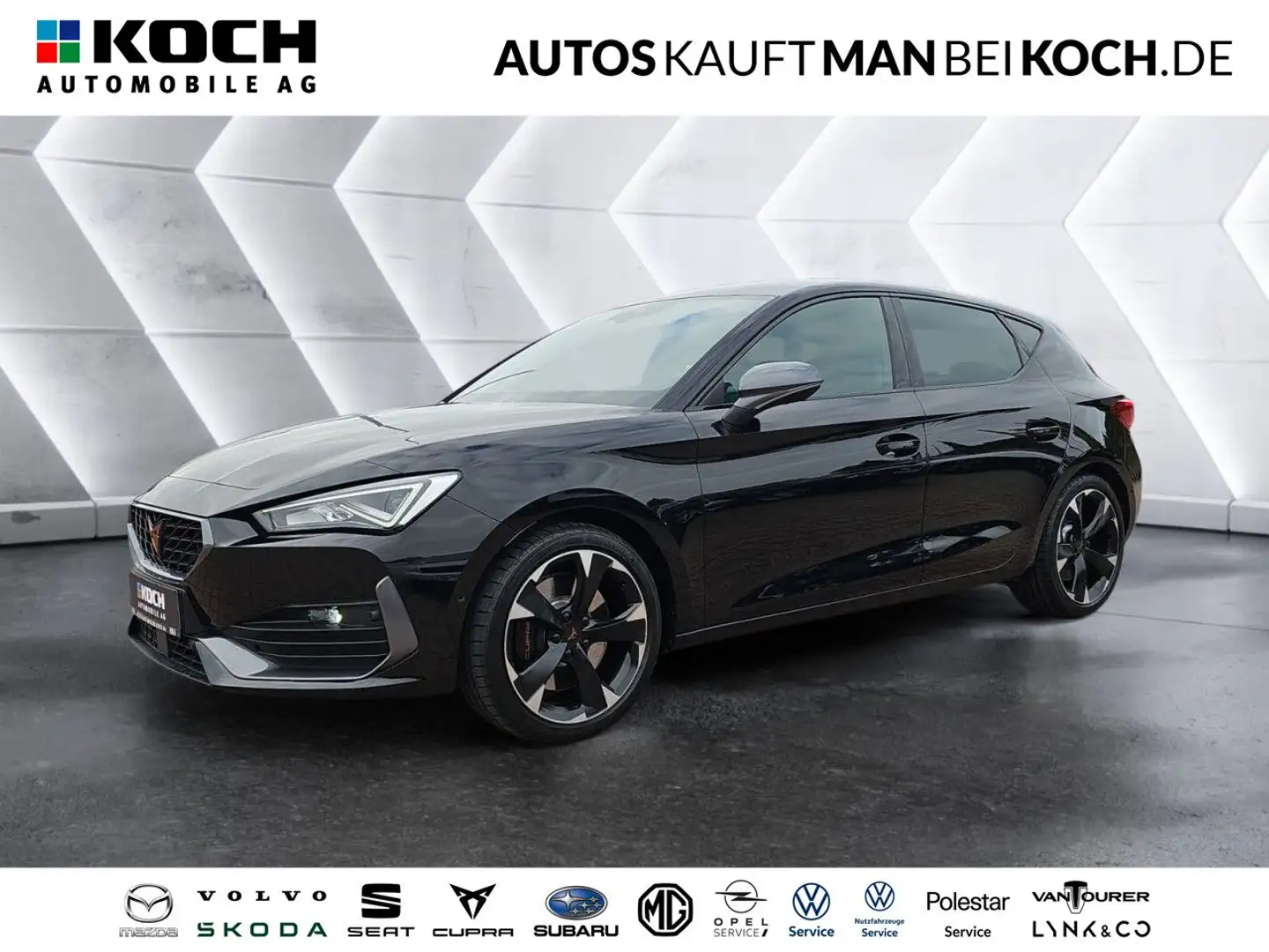 CUPRA Leon 2.0 TSI DSG NAVI LED ACC PARKLENK KESSY Noir - 1