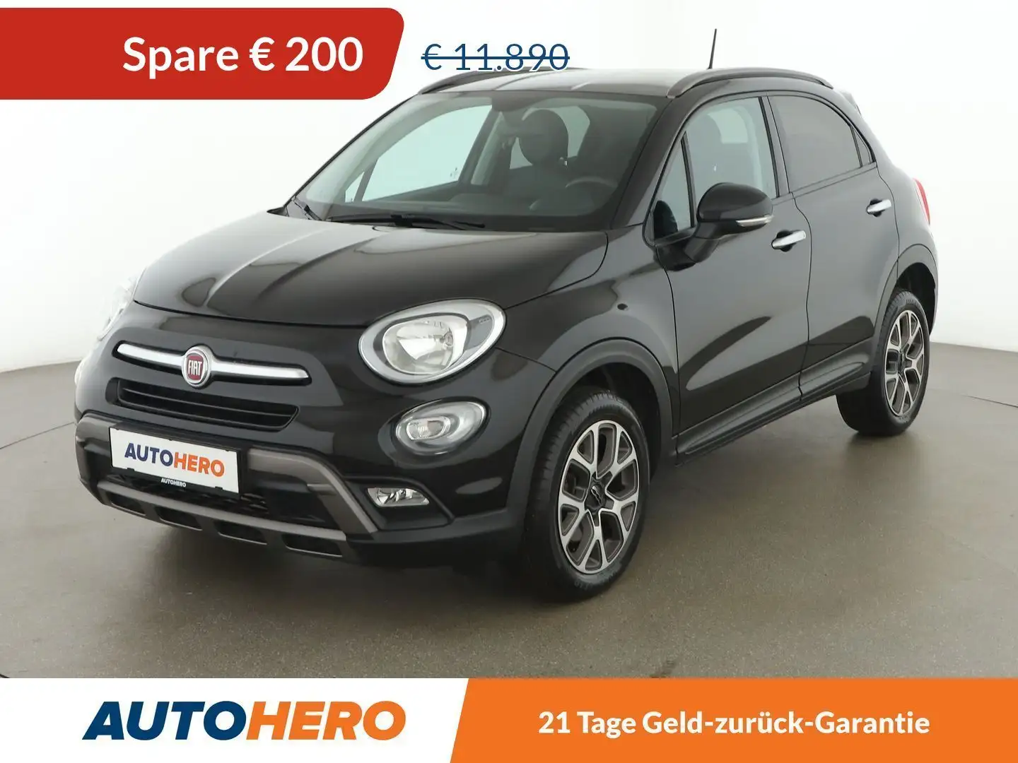 Fiat 500X 2.0 Multijet Cross *TEMPO*KLIMA* Schwarz - 1