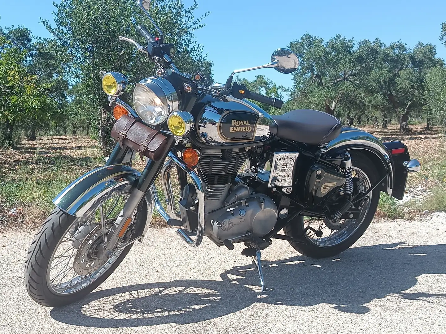 Royal Enfield Classic Chrome 500 efi Argento - 1