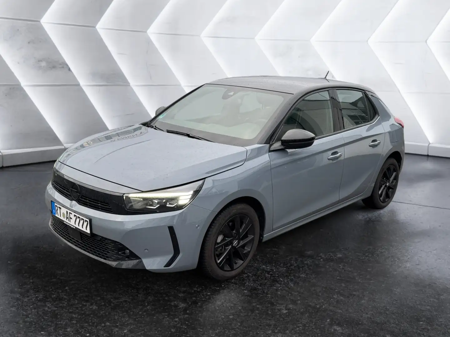 Opel Corsa F 1.2 Turbo GS FLA SpurW DynLi LM AUT PDC Grau - 2