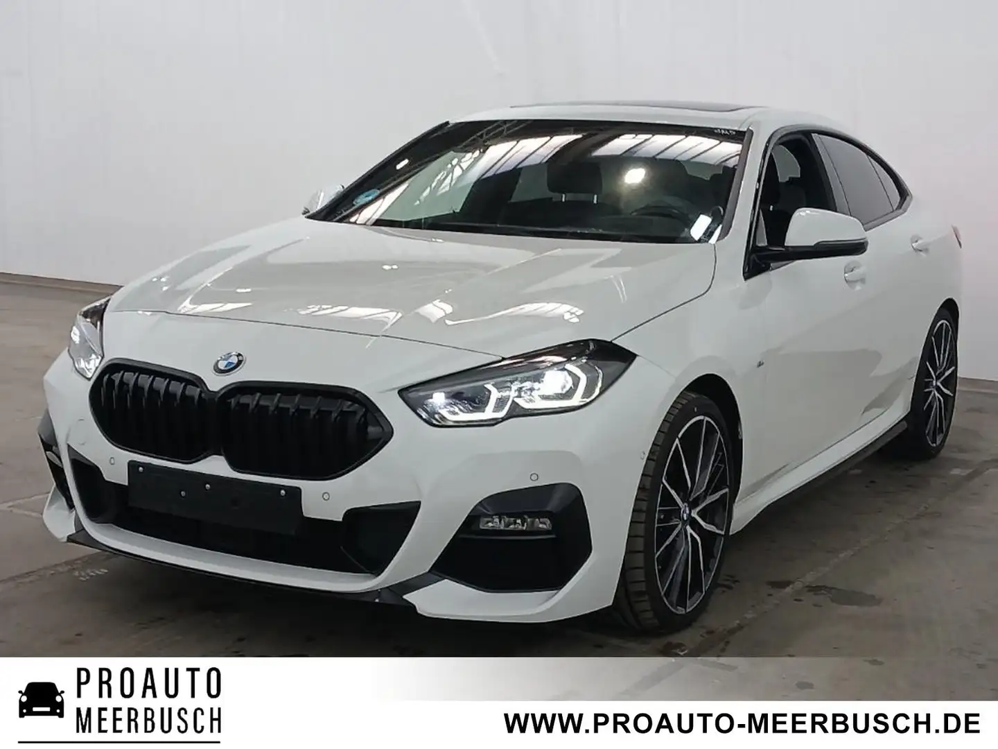 BMW 218 i Gran Coupe M Sport ACC/MMRY/PANO/HUD/ADPTLED Blanc - 1