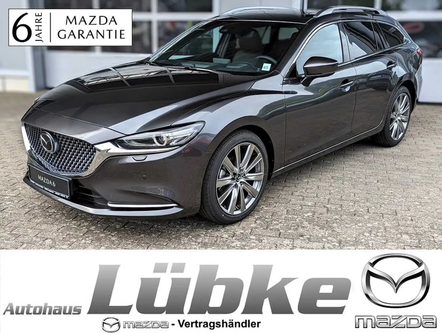Mazda 6 Kombi 2.5L SKYACTIV G 194ps 6AT FWD TAKUMI SUNR Grijs - 1