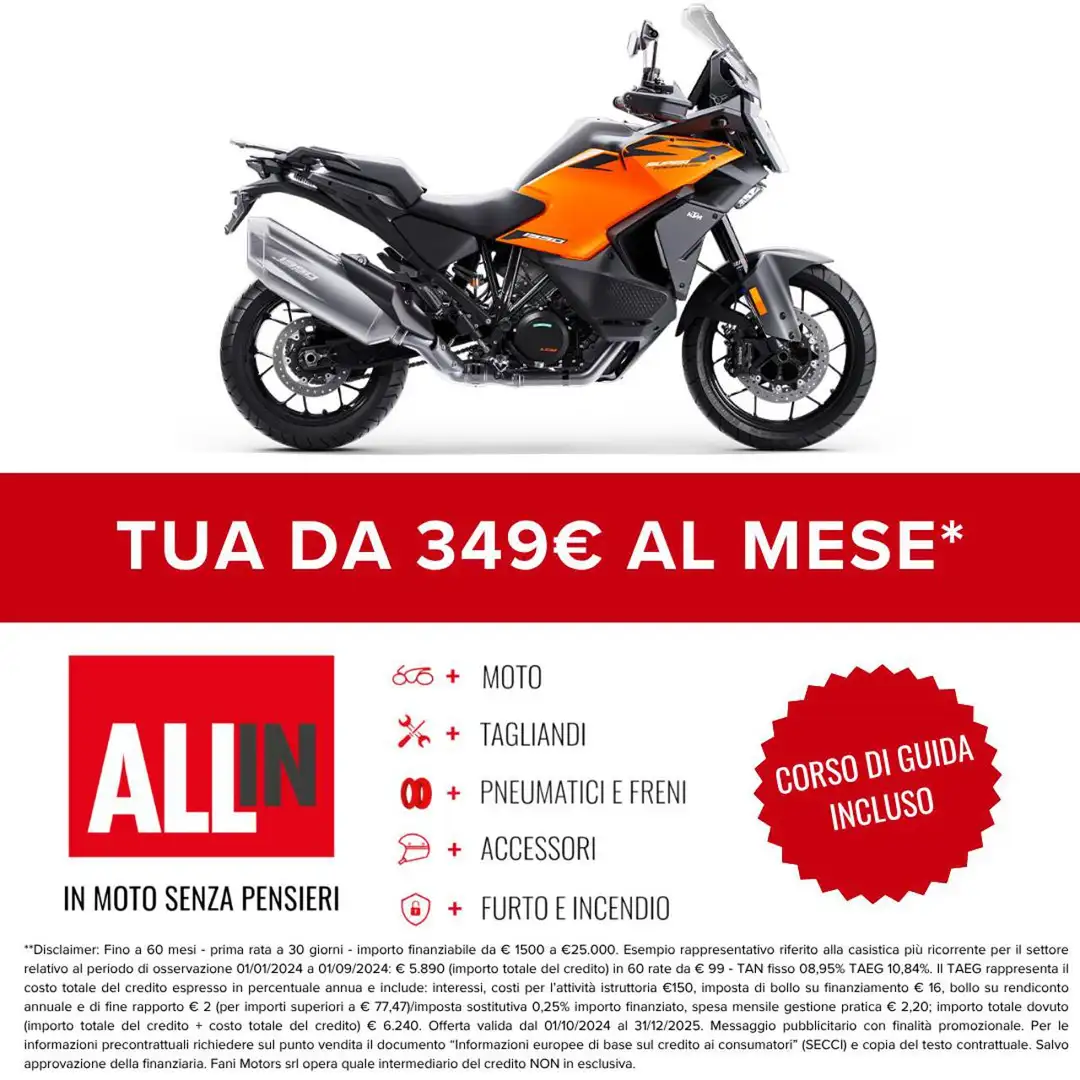 KTM 1290 Super Adventure 1390 SUPER ADVENTURE S EVO 2025 Arancione - 2
