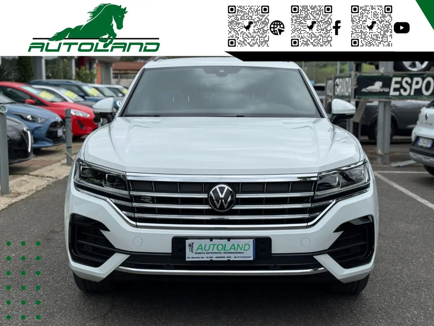 Volkswagen Touareg 3.0 V6 TDI # GancioTraino # DigitalCockpit # Bianco - 2