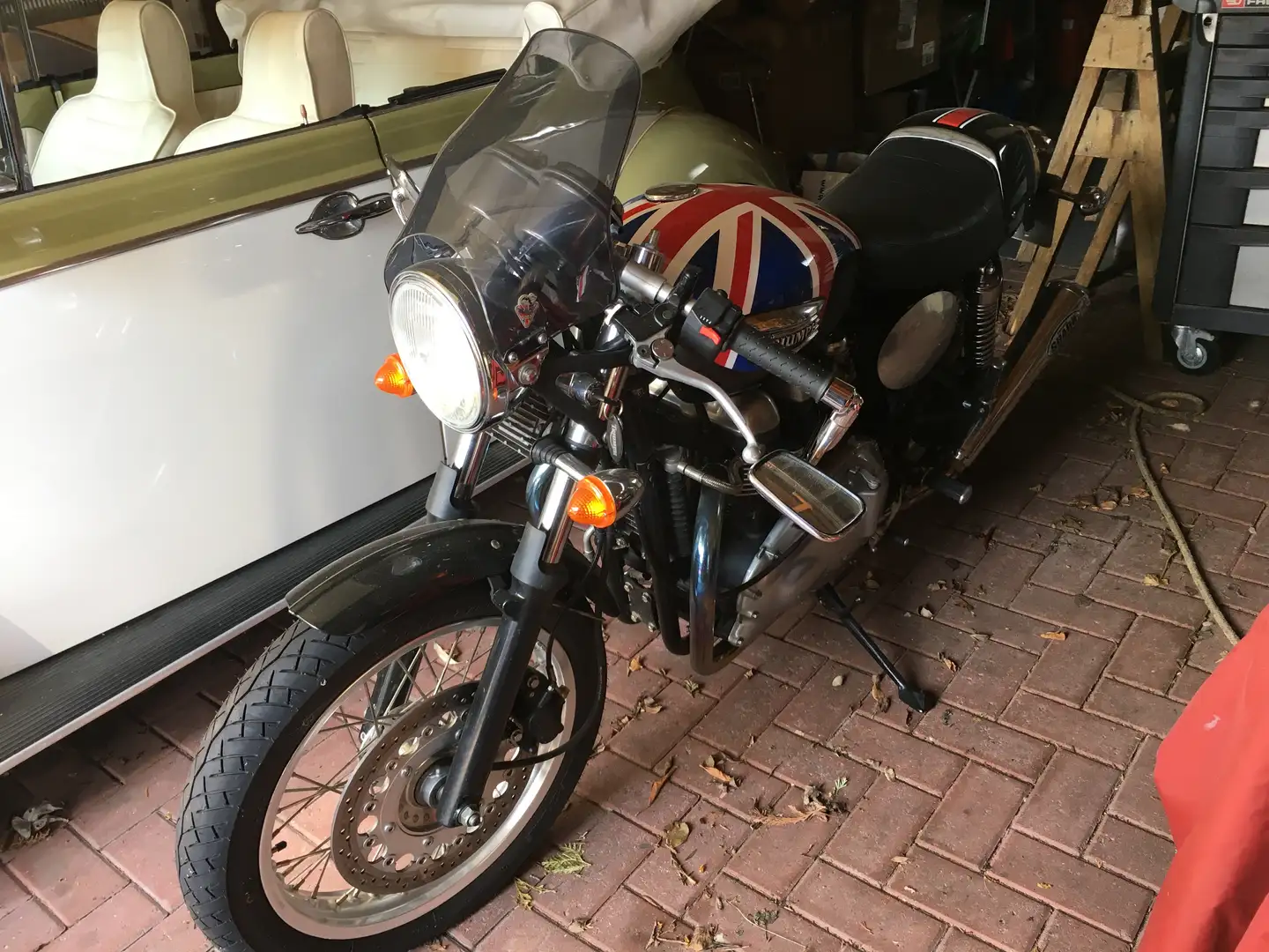 Triumph Thruxton 900 Negru - 2