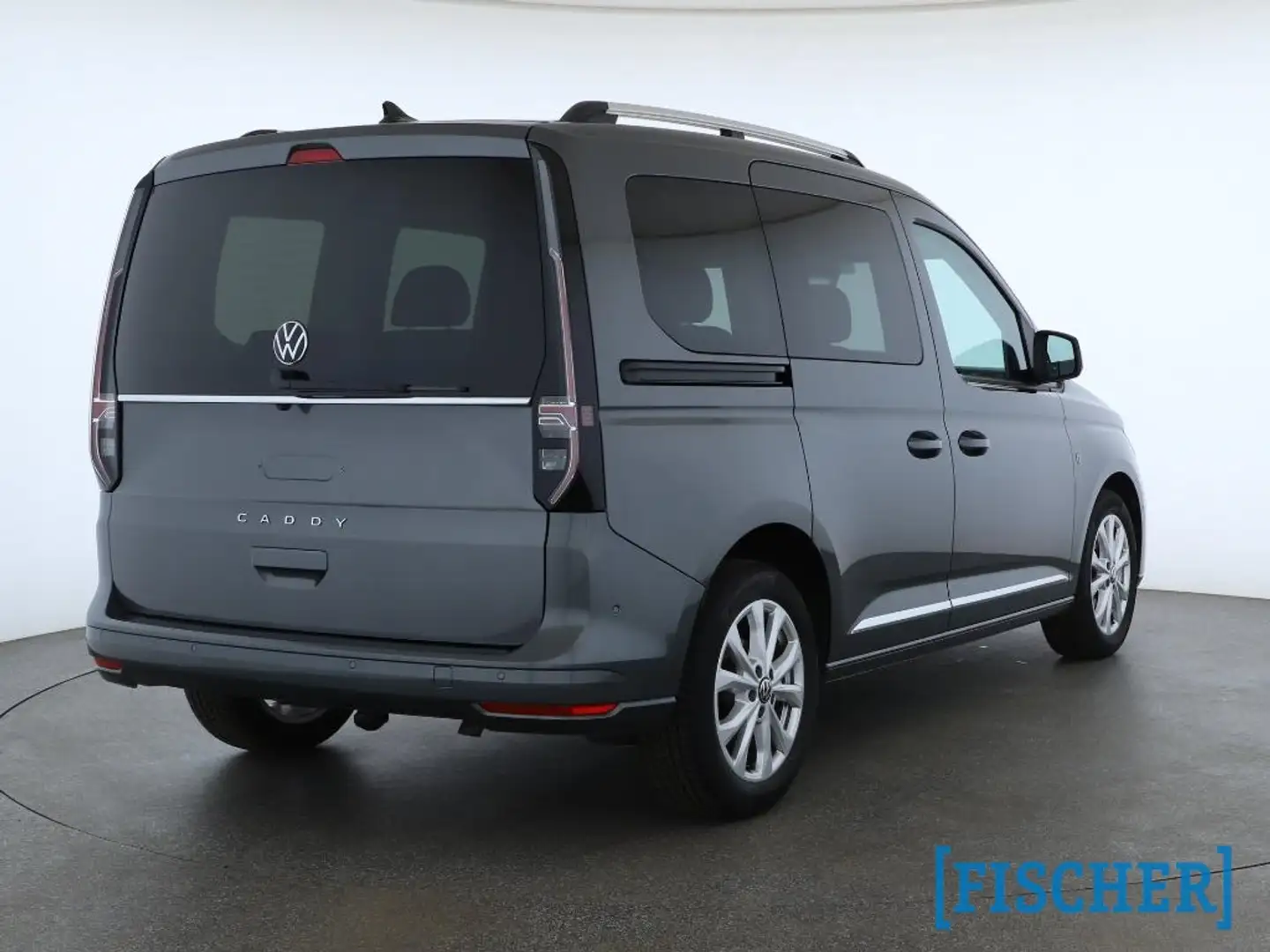 Volkswagen Caddy 2.0 TDI DSG Style LED AHK STHZ Navi Rear View ACC Grau - 2