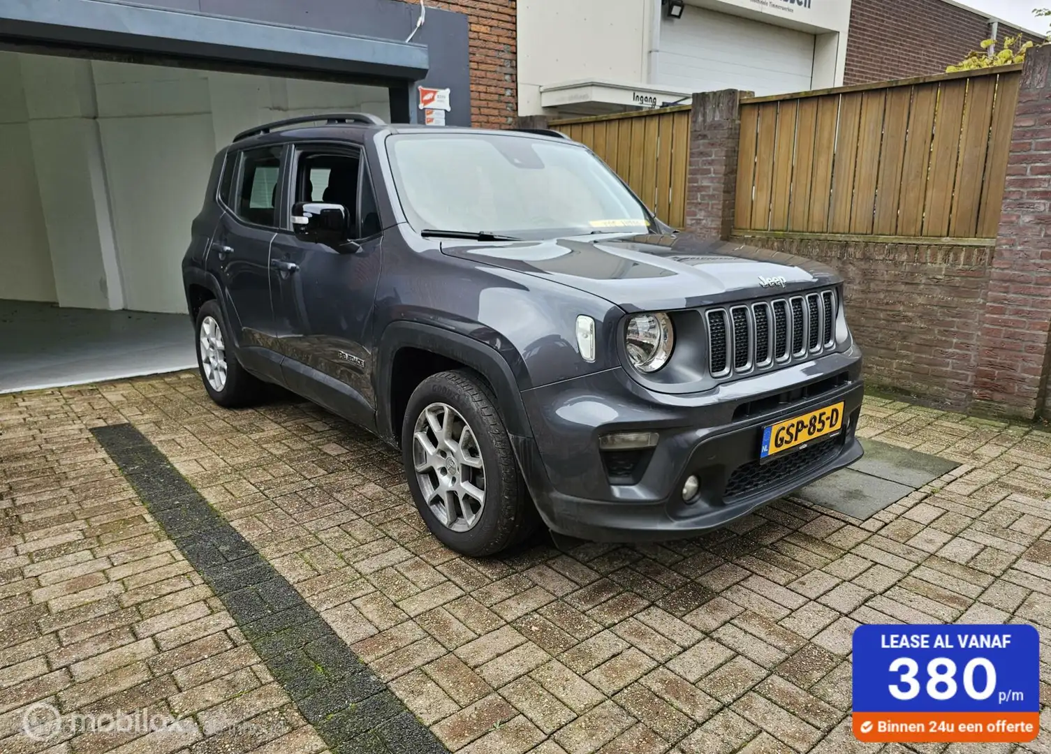 Jeep Renegade 1.5T e-Hybrid Limited 1 jaar garantie Grijs - 1