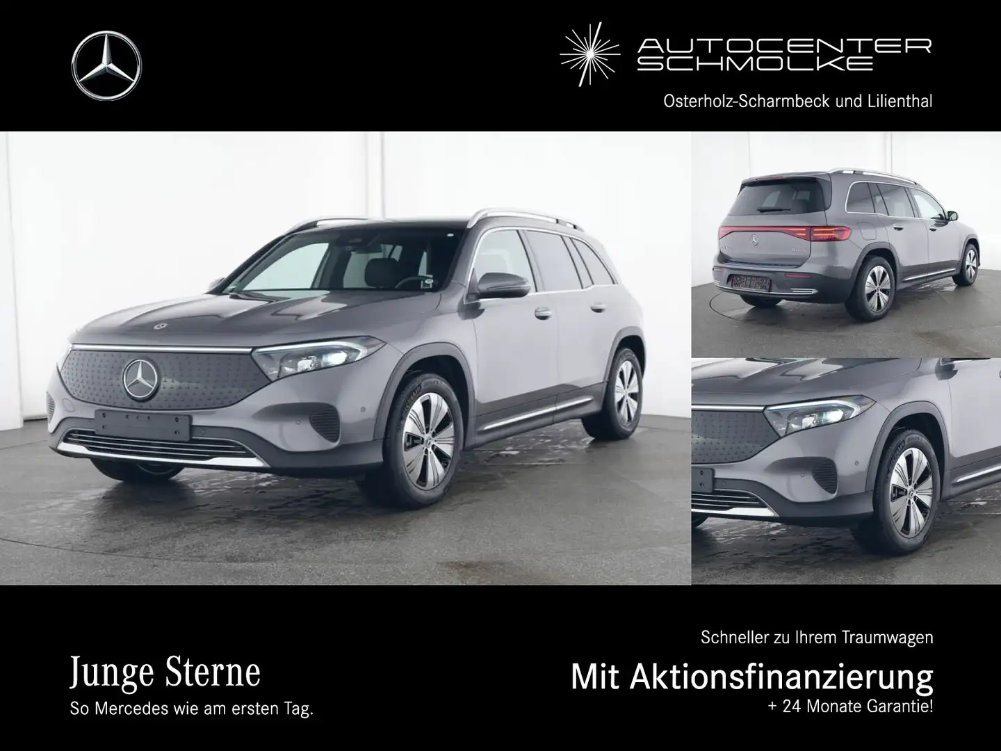 Mercedes-Benz EQB 300 EQB 300 4M AHK(vorhanden)PANORAMA*DISTRO*MEMORY* Grau - 1