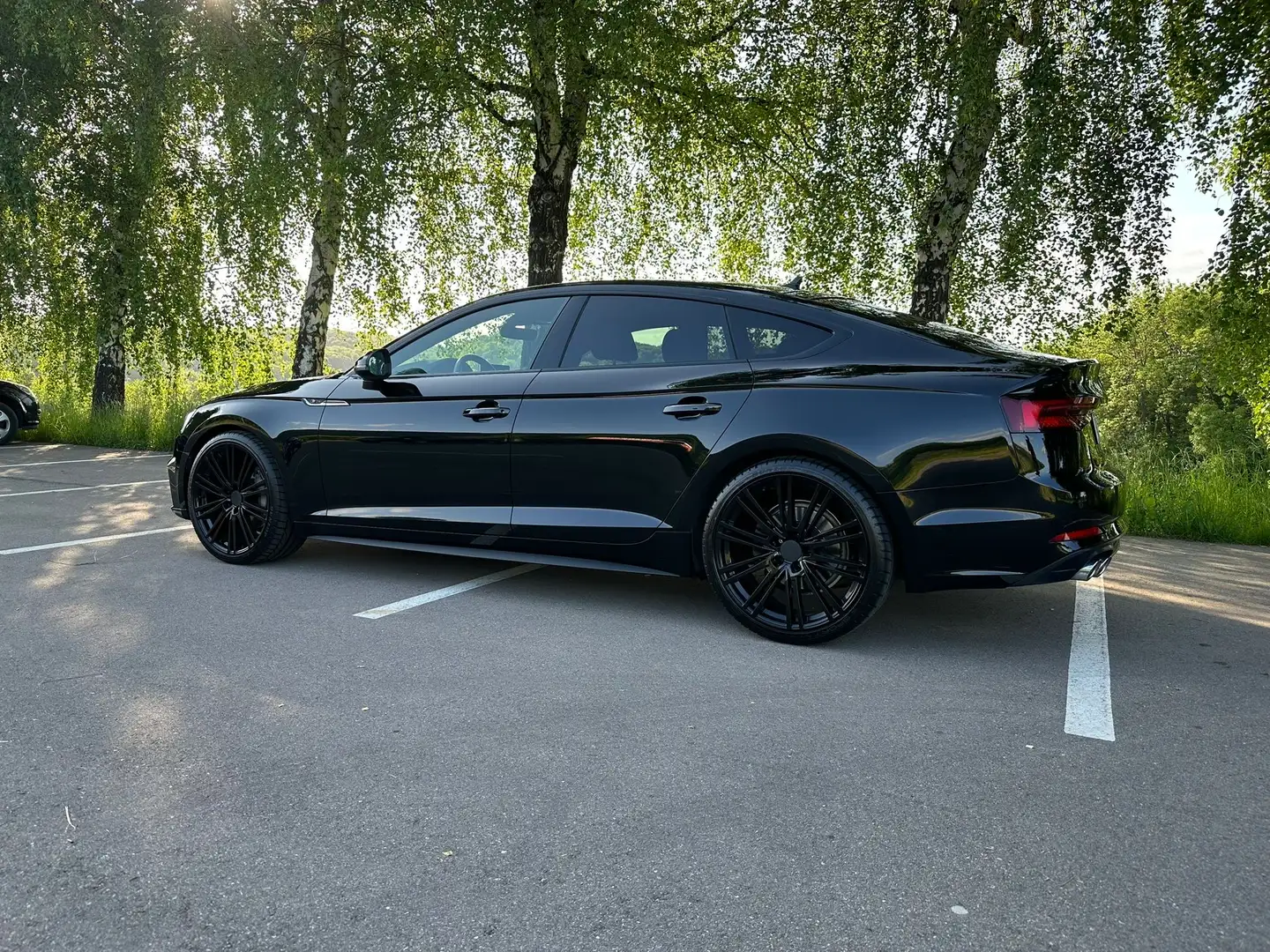 Audi A5 Sportback 2.0 TDI S-tronic S-line Schwarz - 2