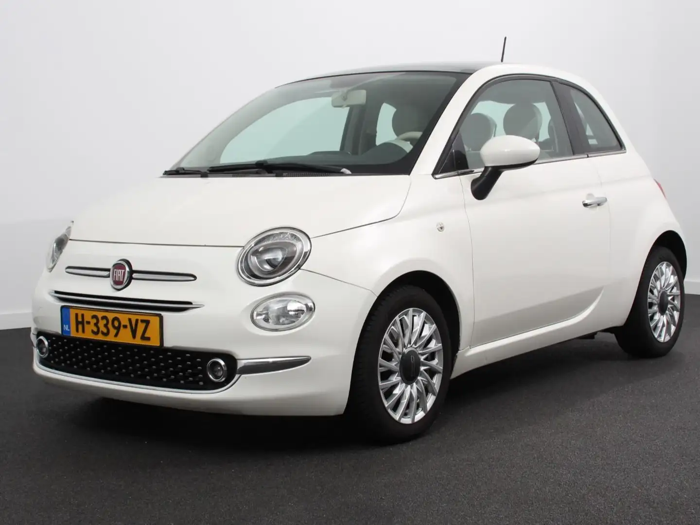 Fiat 500 0.9 TwinAir Lounge 80 pk  Airco  Panorama dak  Lic Wit - 1