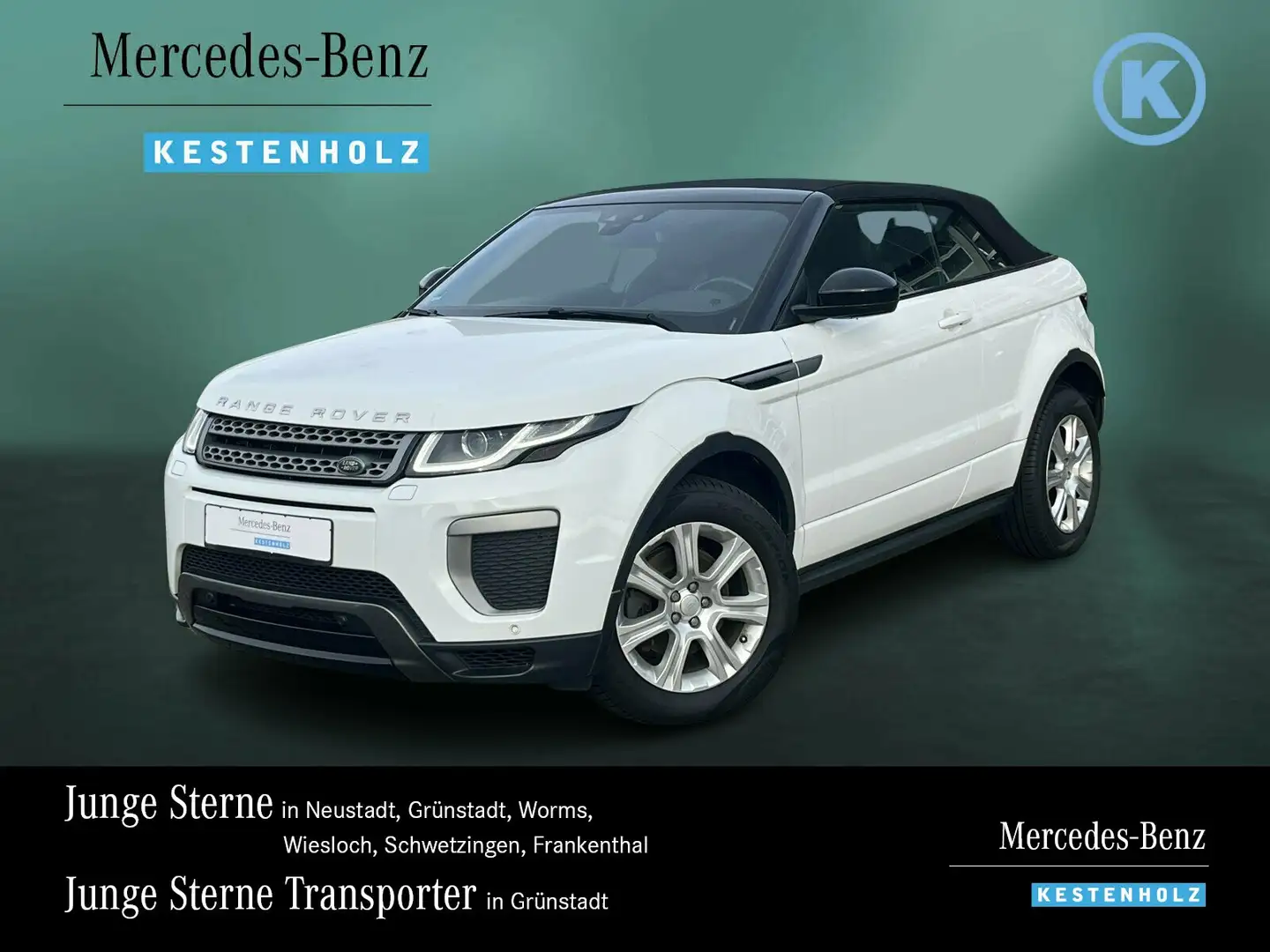Land Rover Range Rover Evoque Evoque 2.0 TD4 SE DYNAMIC KEYL+NAVI+XENON+LEDER Weiß - 1