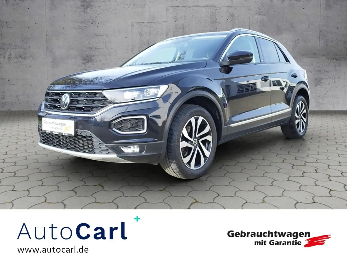Volkswagen T-Roc Active 1.5 TSI NAV/LED/SHZ KLIMA LED NAVI ALU Schwarz - 1