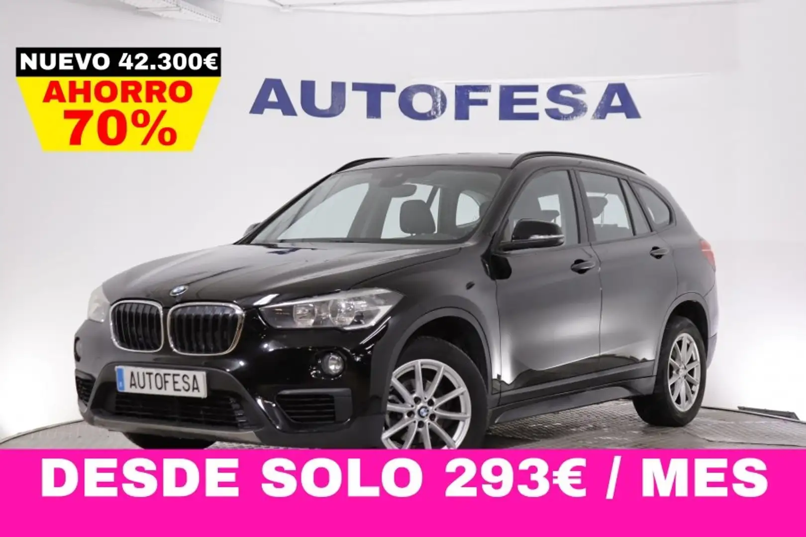 BMW X1 16d 116cv sDrive 5p S/S # IVA DEDUCIBLE Negro - 1