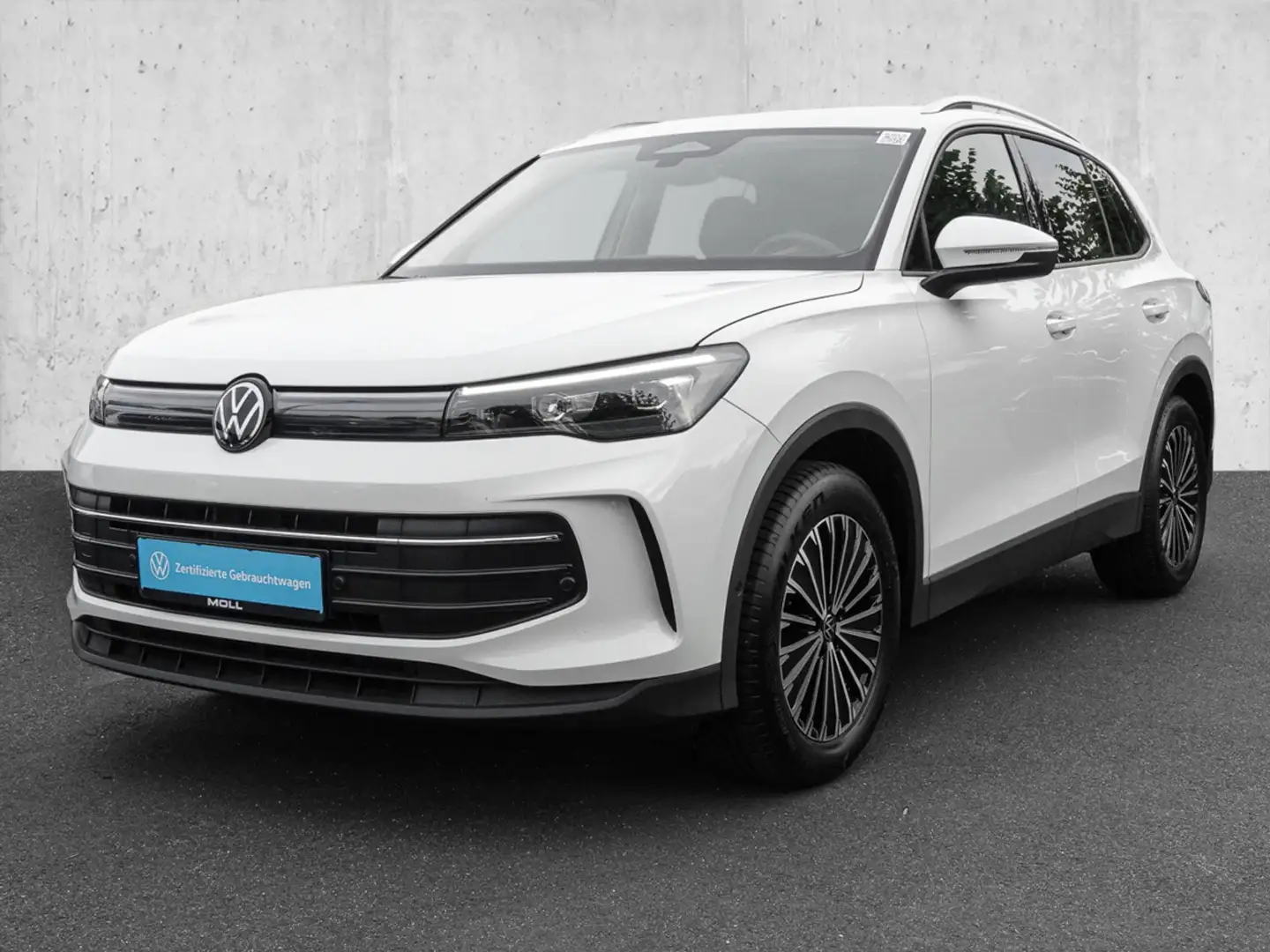 Volkswagen Tiguan 1.5 eTSI DSG Life MATRIX ACC AUT FLA KAM Weiß - 1