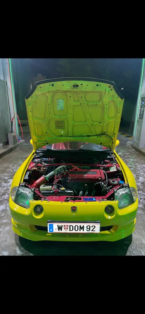 Honda CRX VTI 1.6 Jaune - 1