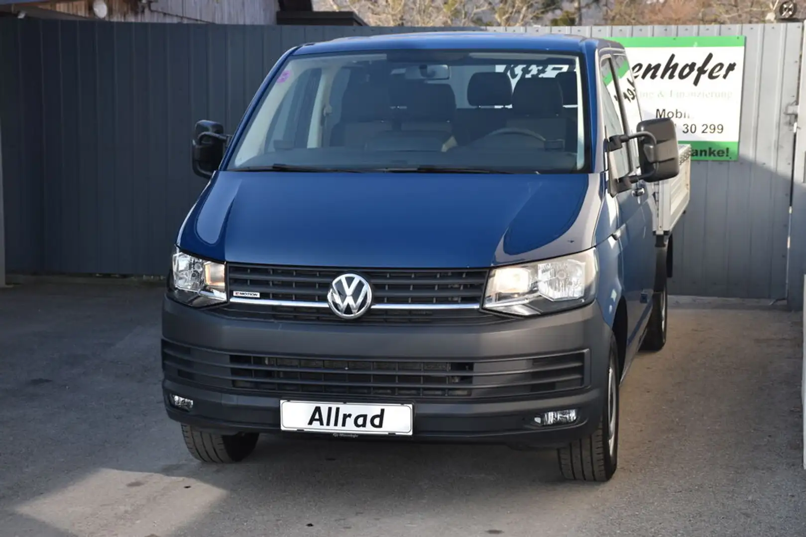 Volkswagen T6 Transporter Pritsche Doppelkabine lang 4Motion Bleu - 2