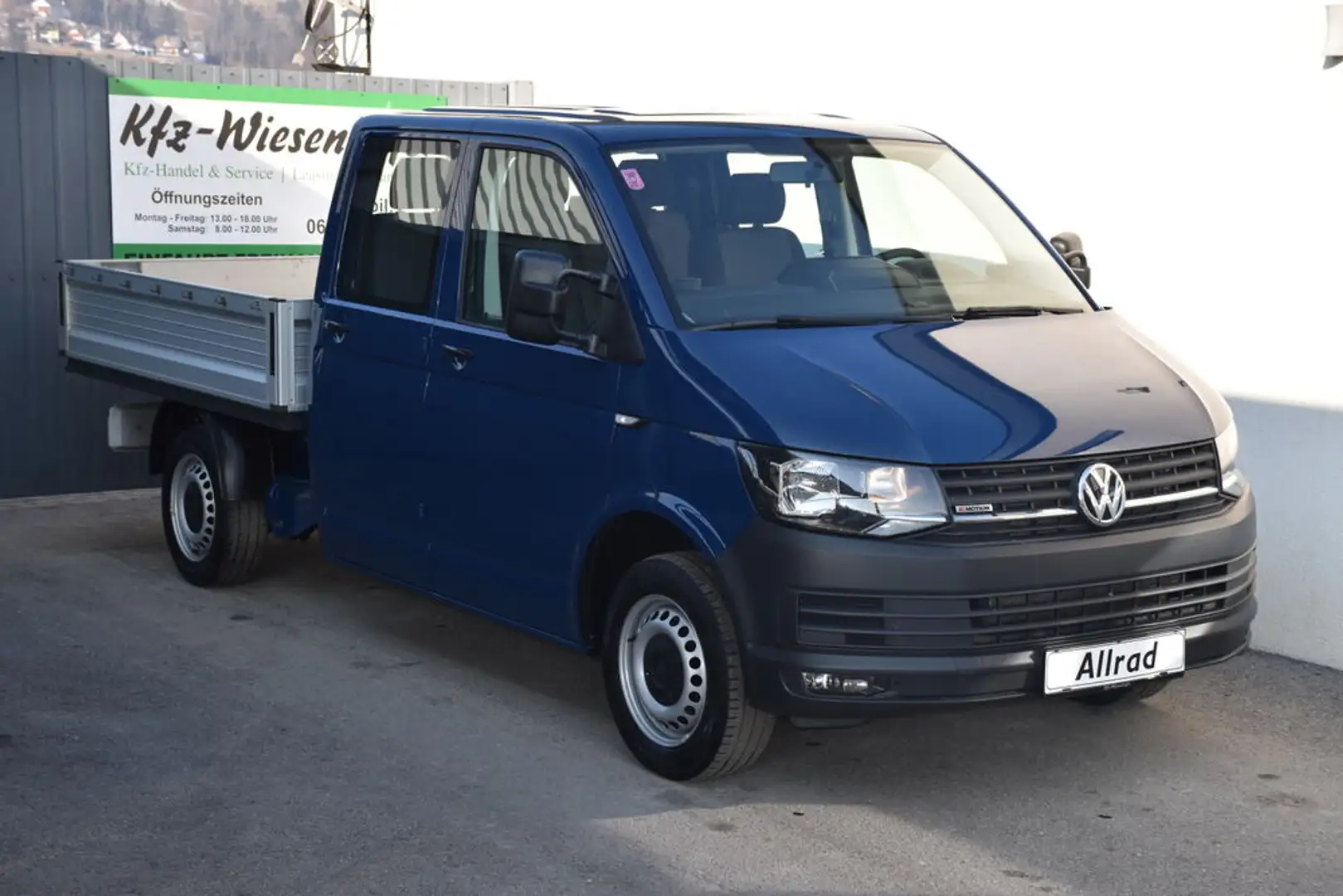 Volkswagen T6 Transporter Pritsche Doppelkabine lang 4Motion Bleu - 1