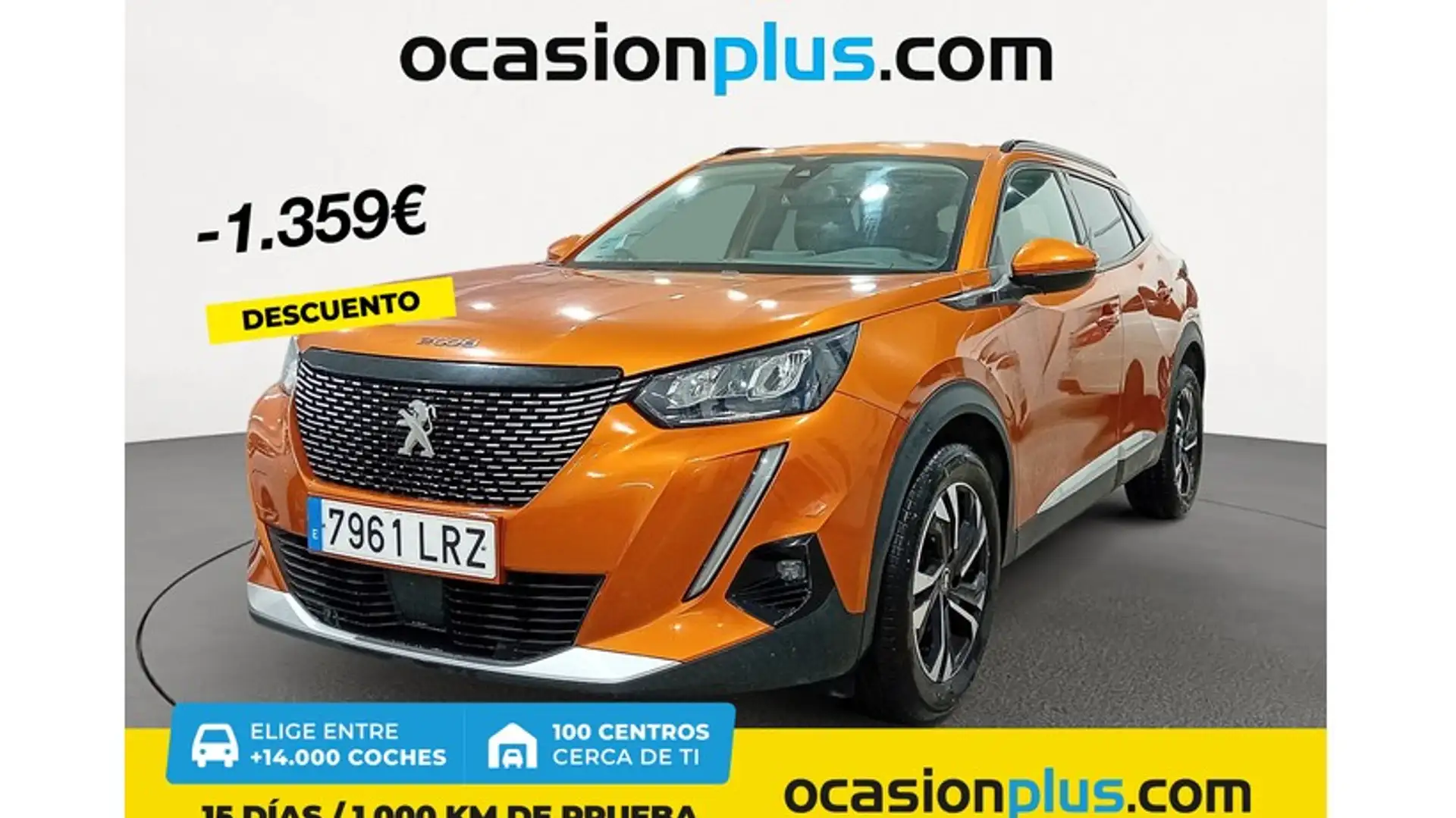 Peugeot 2008 1.2 PureTech S&S Allure Pack 130 Oranje - 1