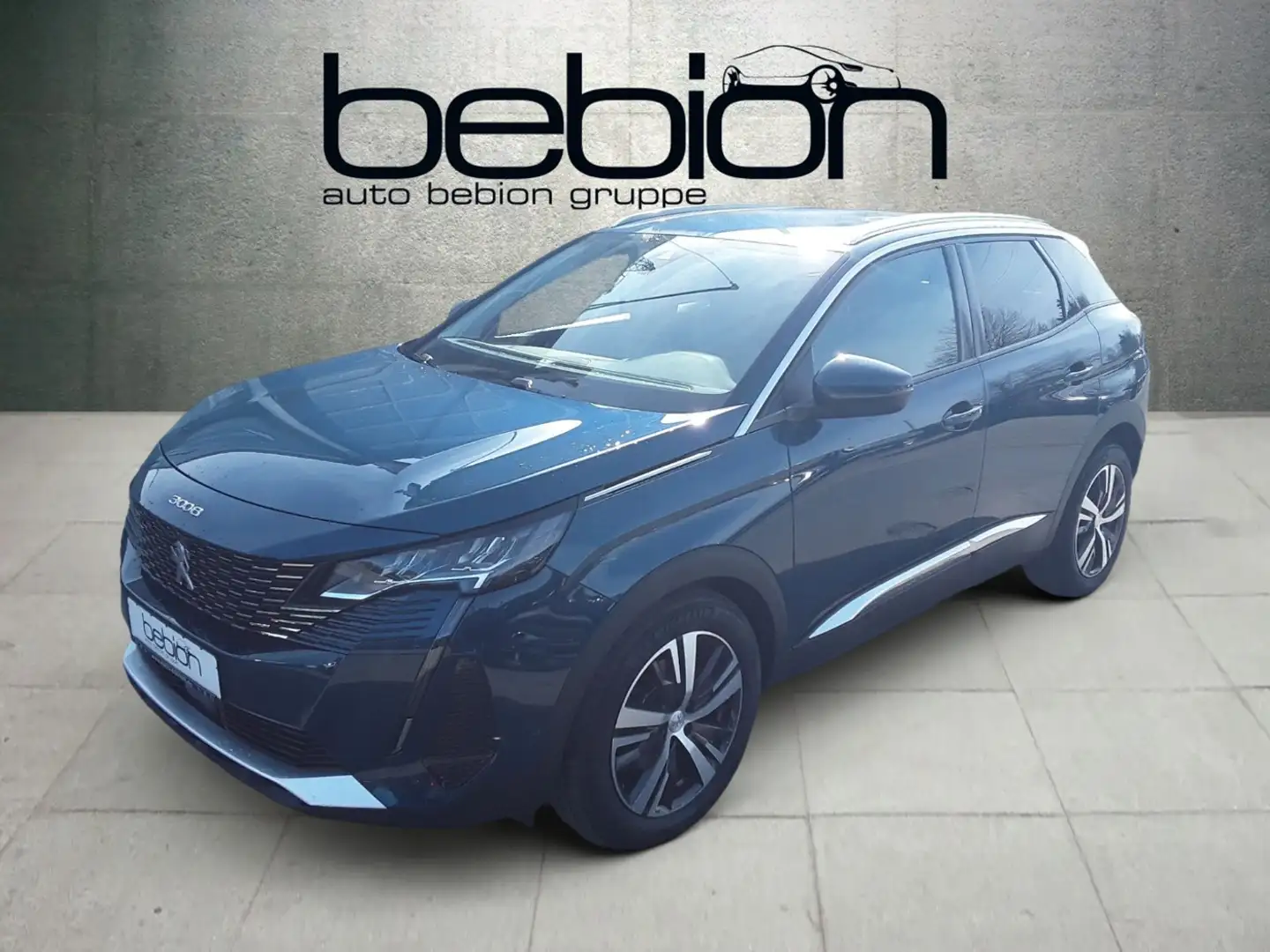 Peugeot 3008 1.2 PureTech 130 Allure Pack Navi PDC LED Blauw - 2