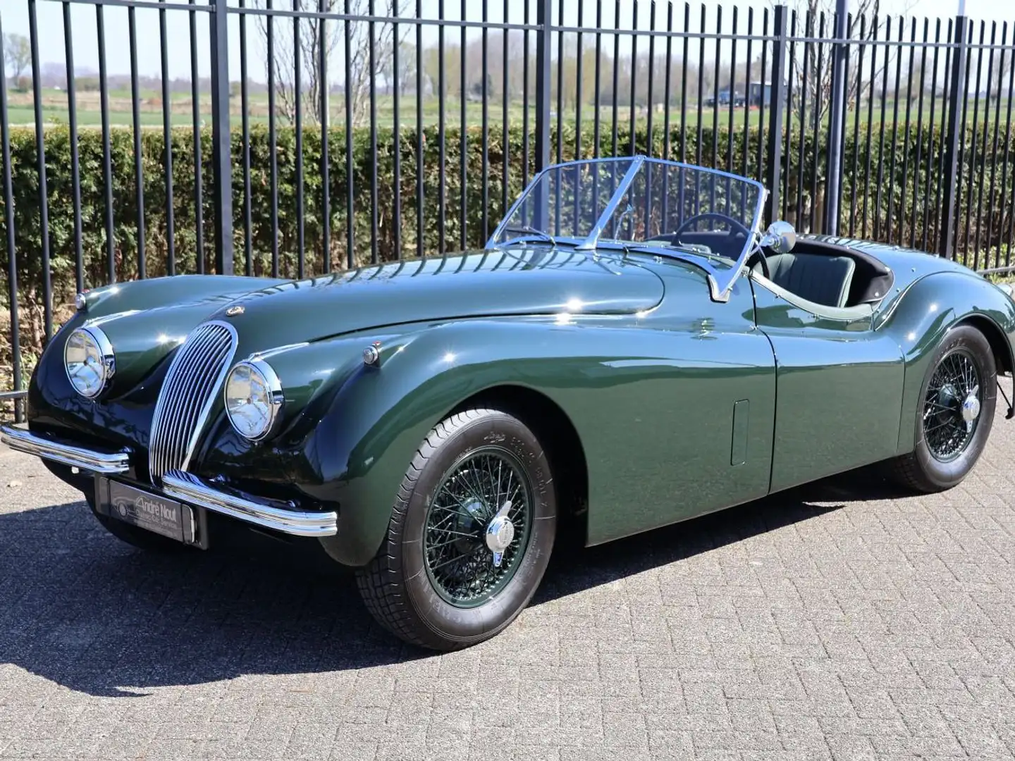 Jaguar XK 120 OTS Verde - 2