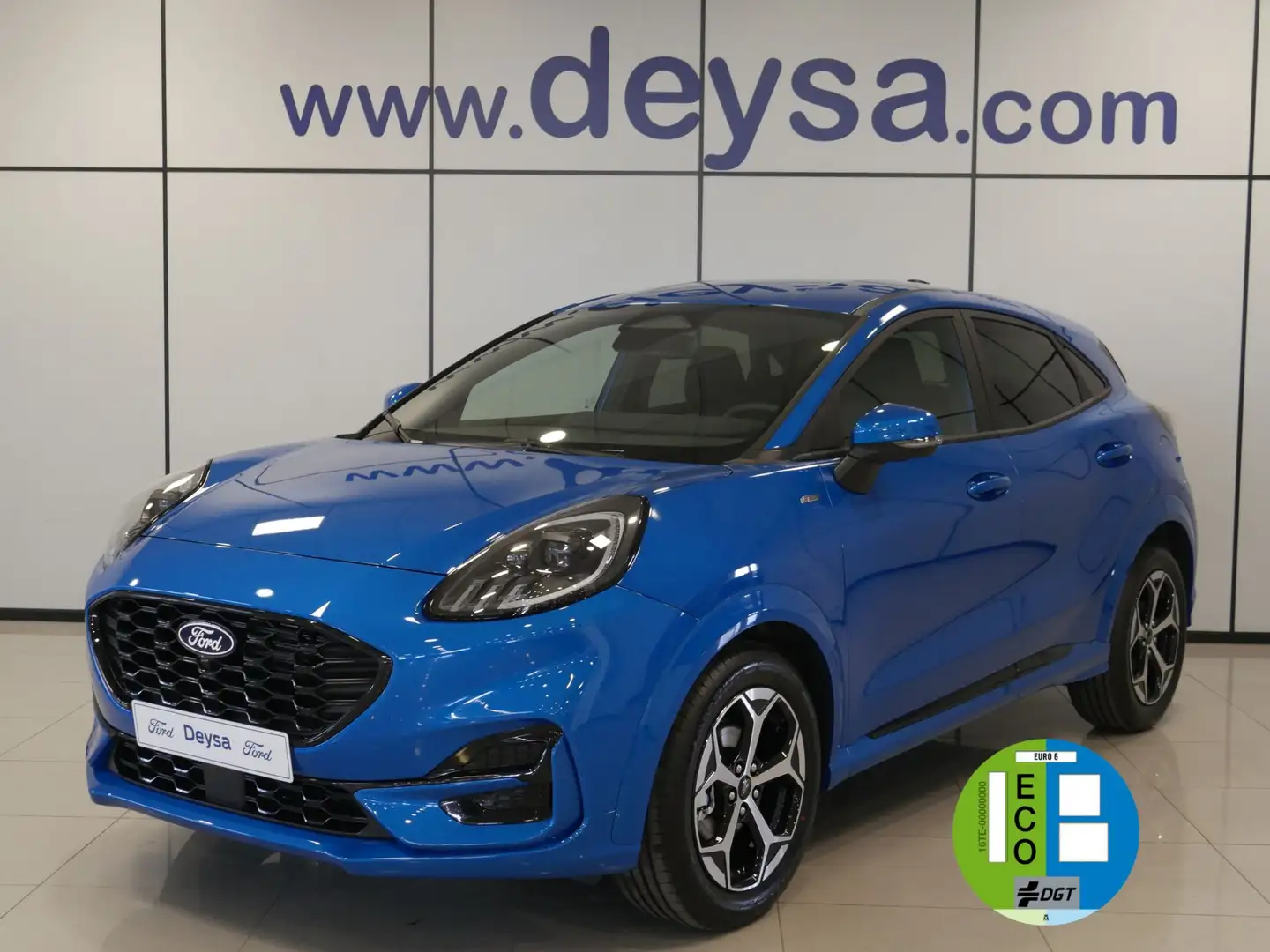 Ford Puma 1.0 EcoBoost MHEV ST-Line 125 Bleu - 1