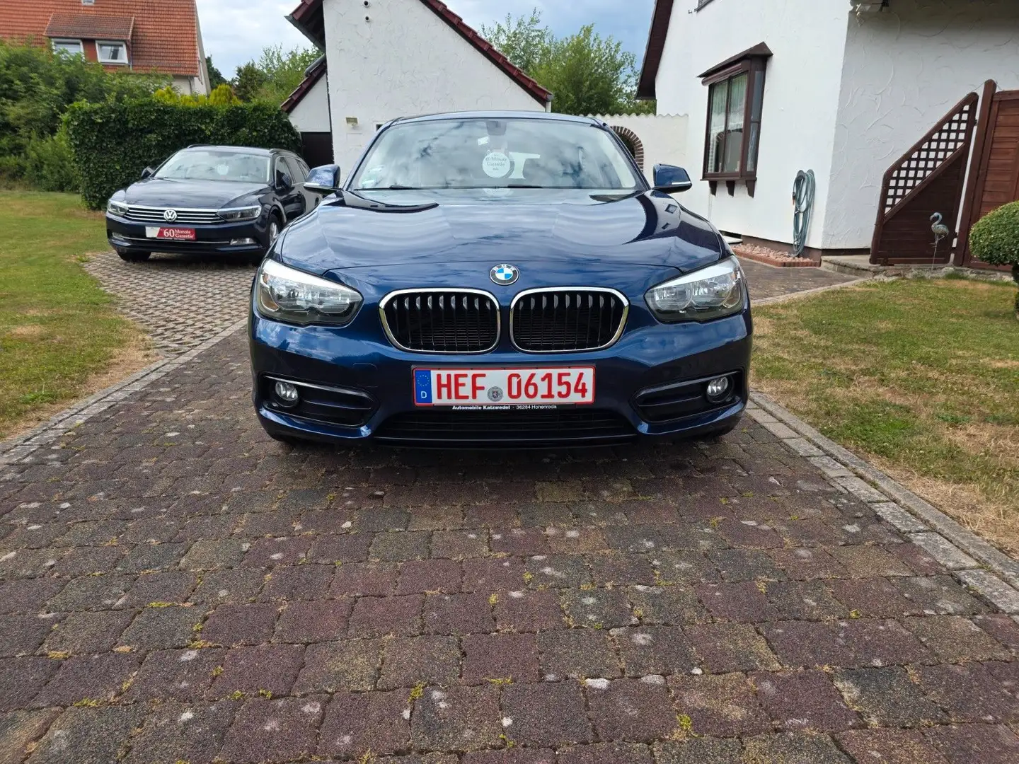BMW 125 d Sport Line/Automatik/Leder/Garantie Blauw - 2