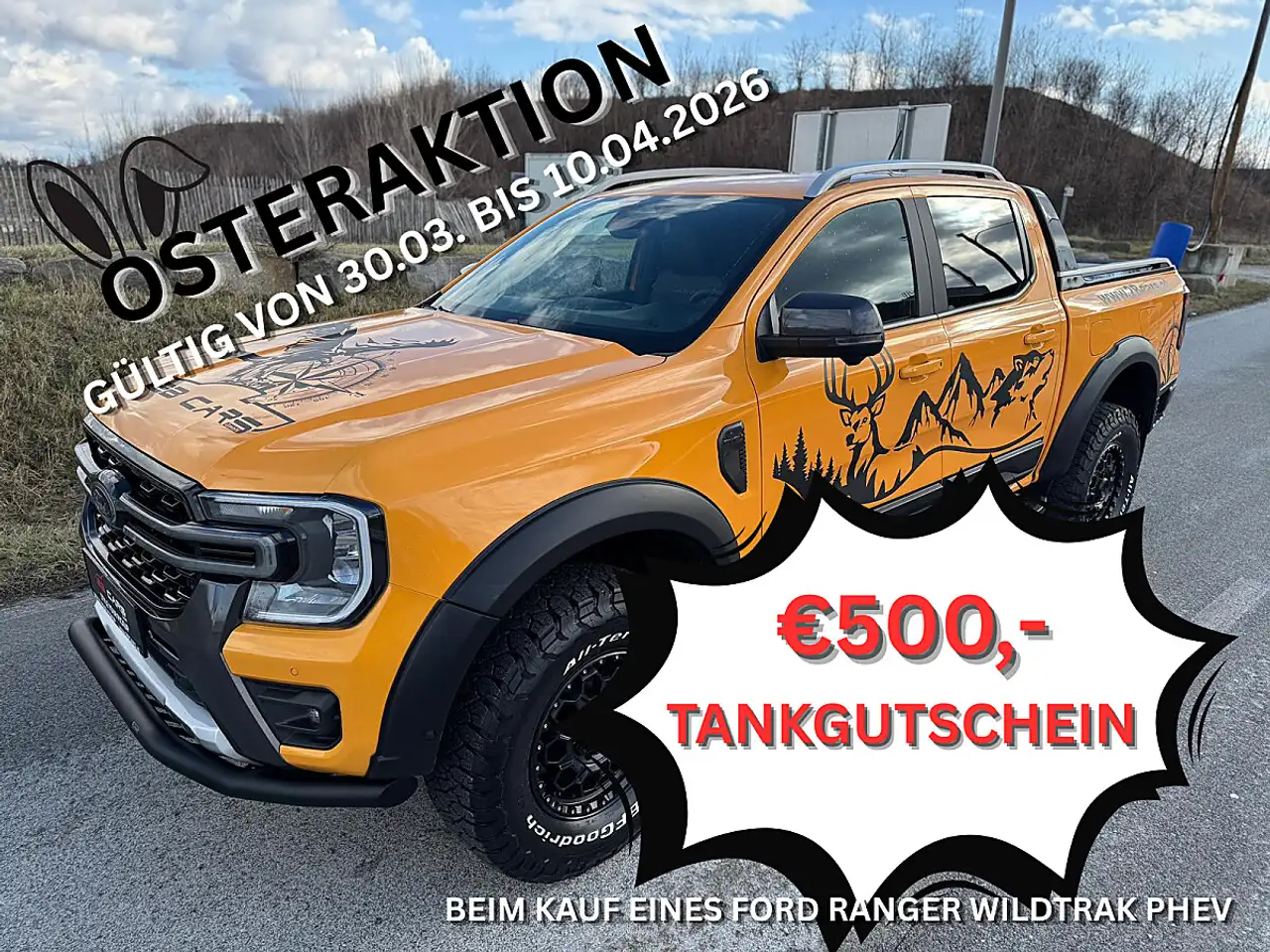 Ford Ranger Ranger Wildtrak e-4WD 2.3 Aut - ALPINE HUNTER E...